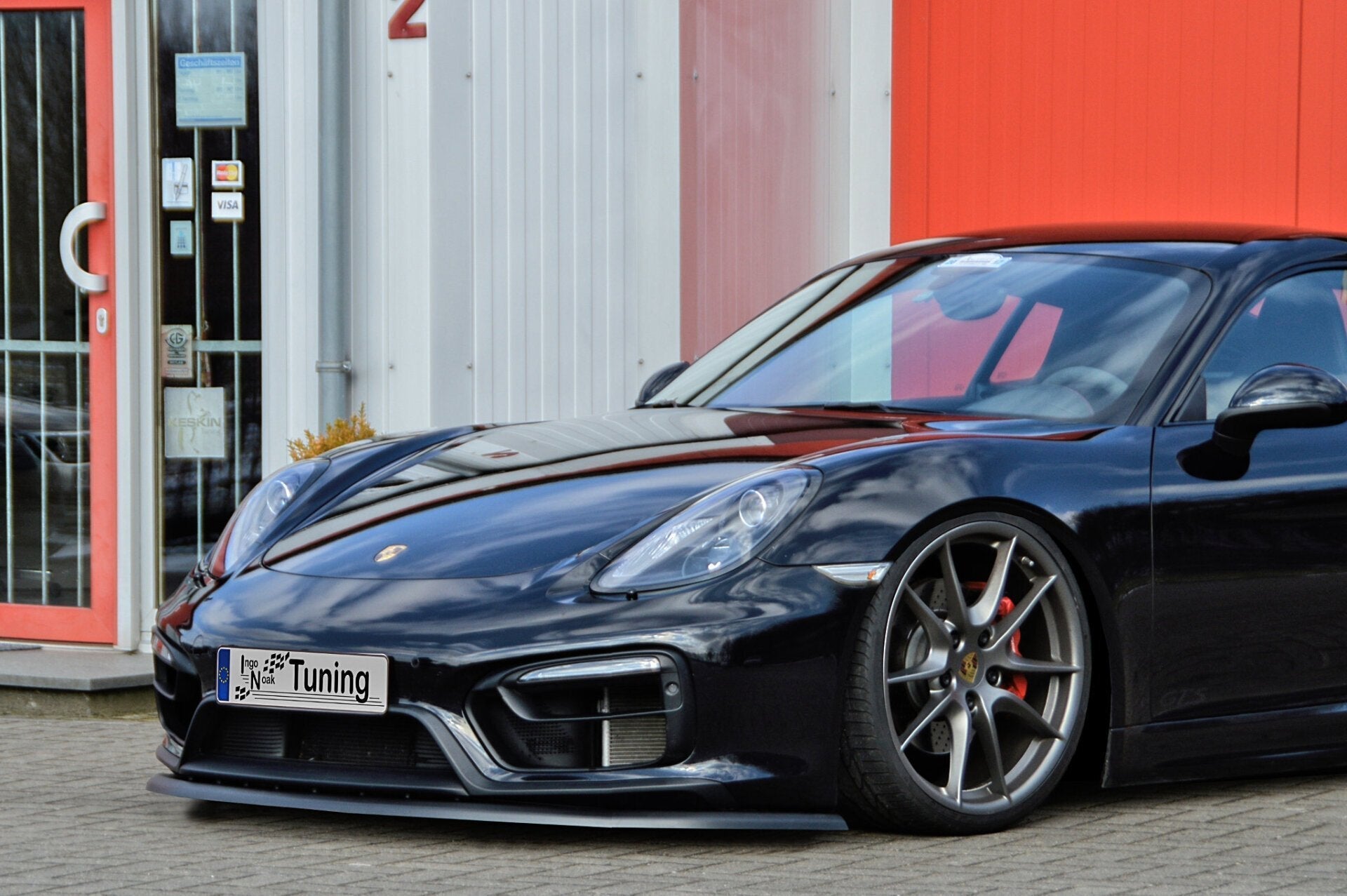 Frontspoilerlippe/Cuplippe passend für Porsche Cayman GTS 981