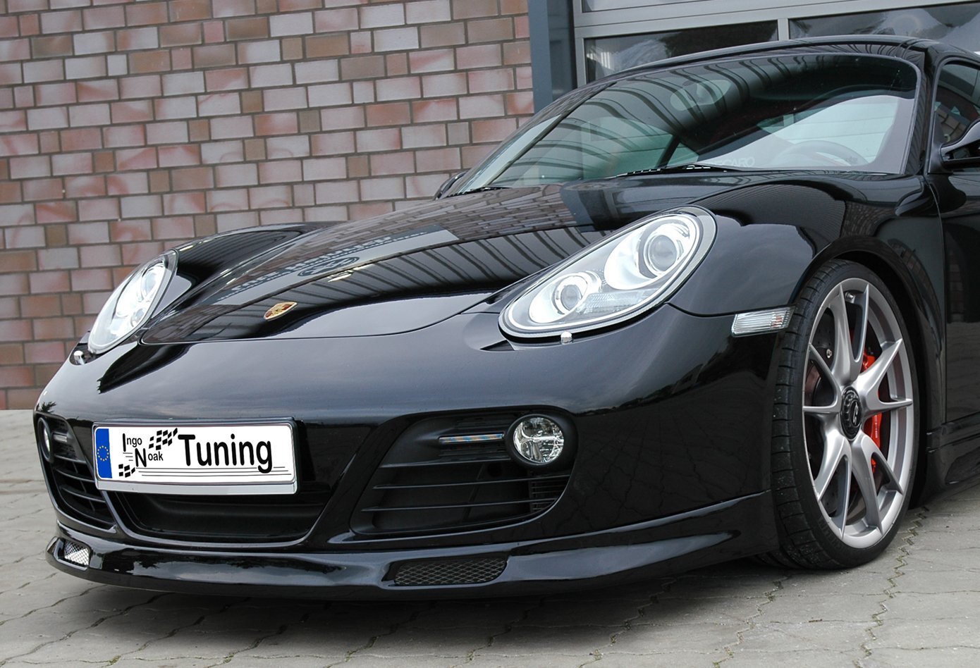 Frontspoiler in GT3 Optik passend für Porsche Cayman 987 Bj. 2009-2013