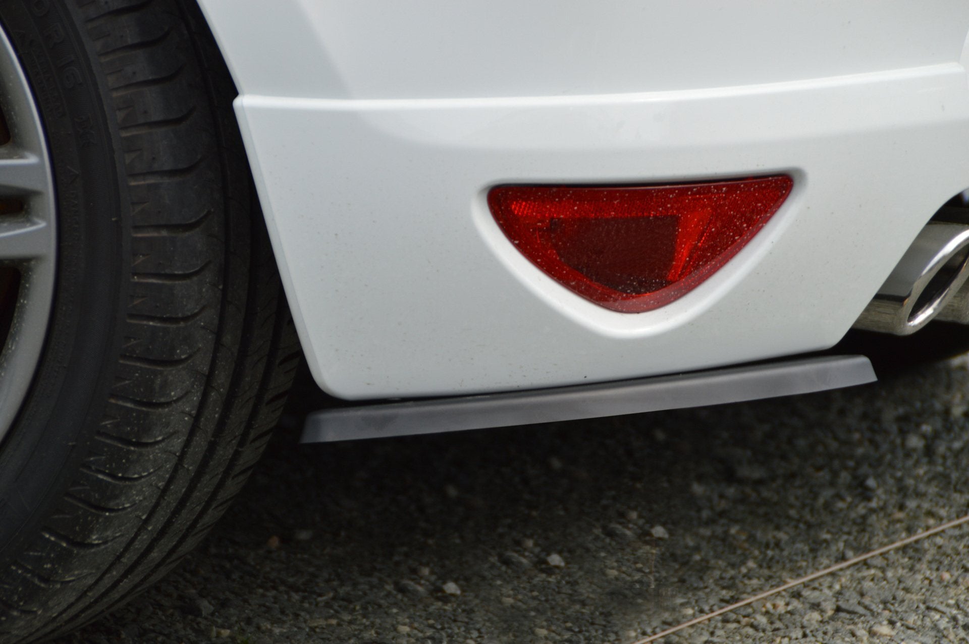 Heckansatz Seitenteile ABS passend für Renault Clio 3 GT/Gordini