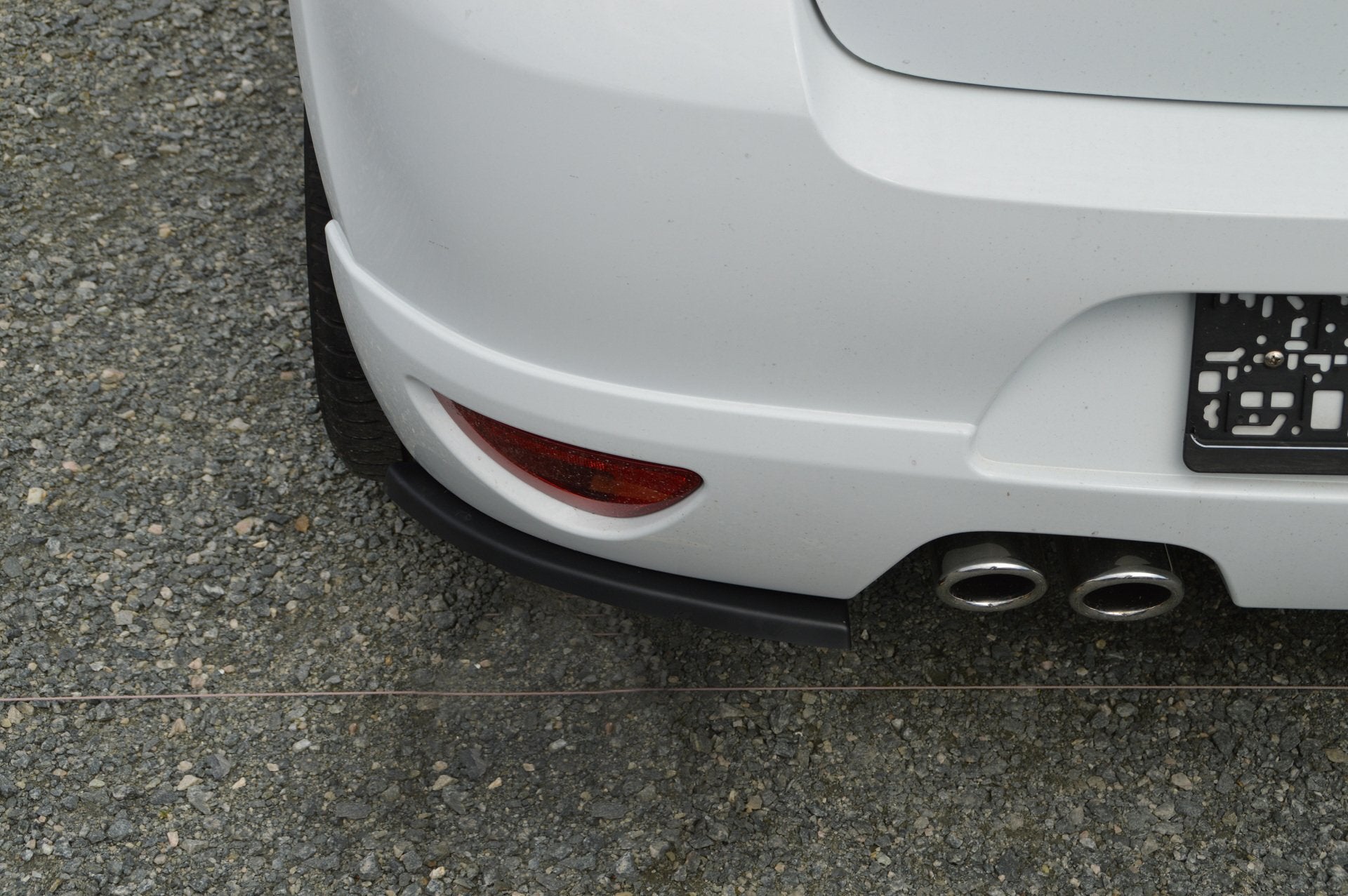 Heckansatz Seitenteile ABS passend für Renault Clio 3 GT/Gordini