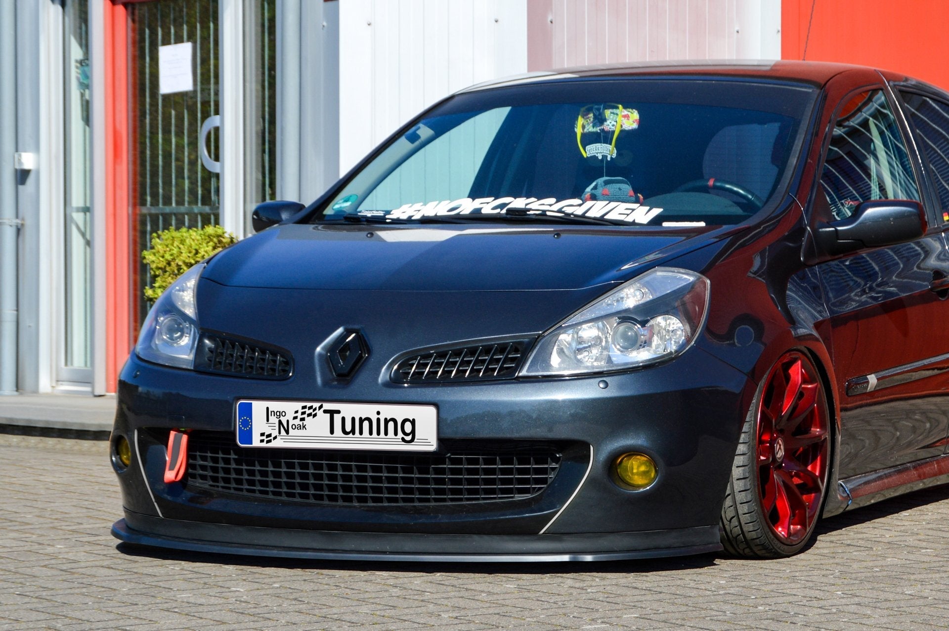 Cuplippe Spoilerschwert ABS passend für Renault Clio 3 Phase 1 RS