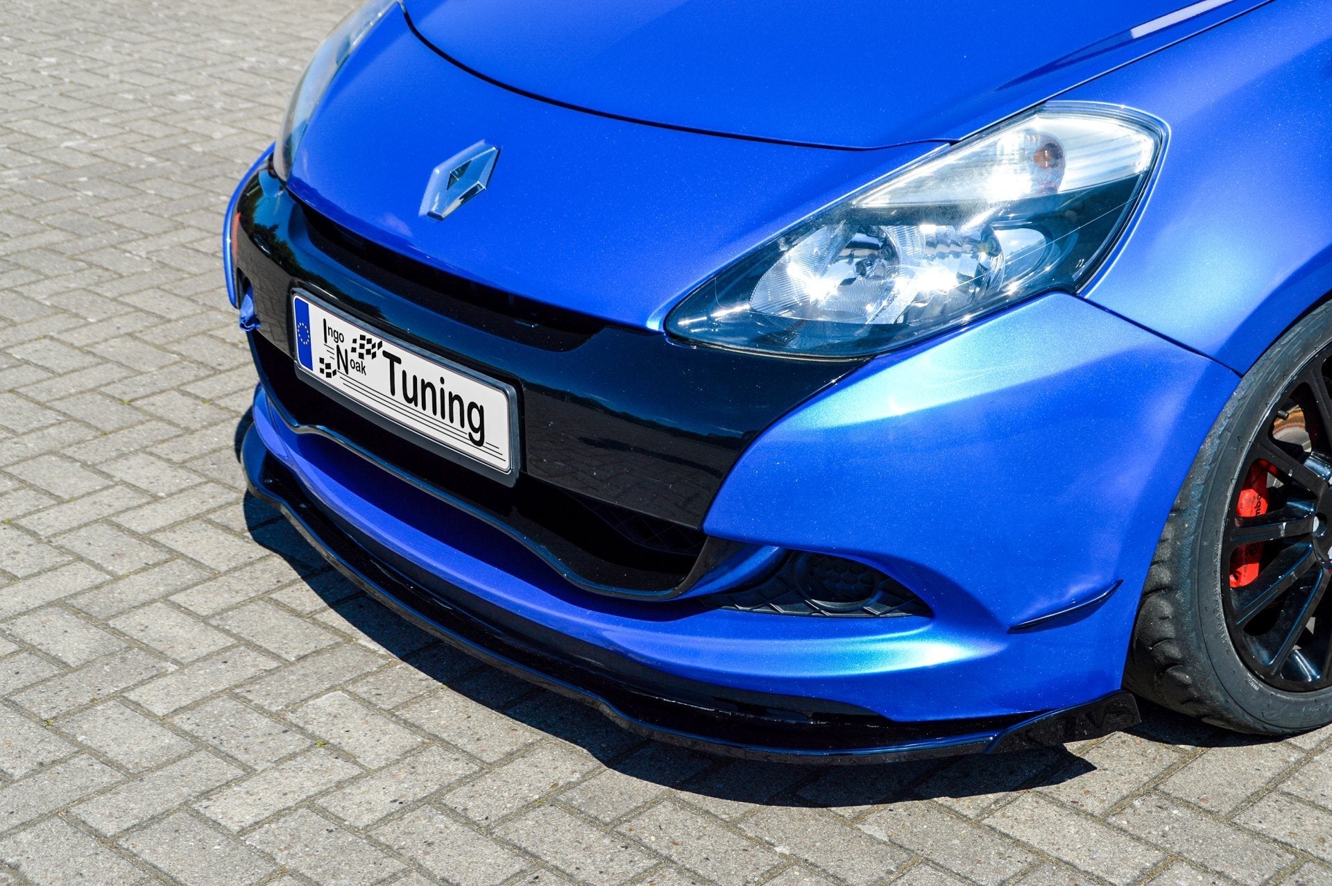 Cuplippe Spoilerschwert mit Wing ABS passend für Renault Clio 3 Phase 2 RS