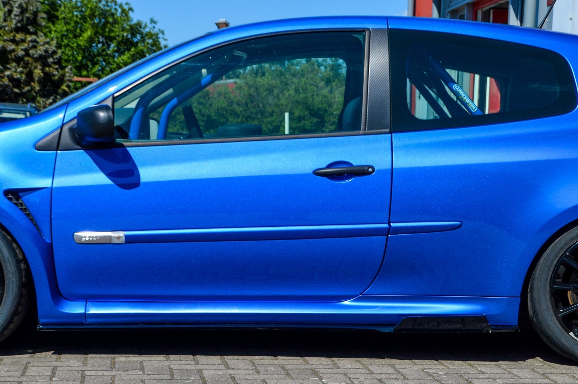 Seitenschweller im Cup 5 Look passend für Renault Clio RS Phase 2
