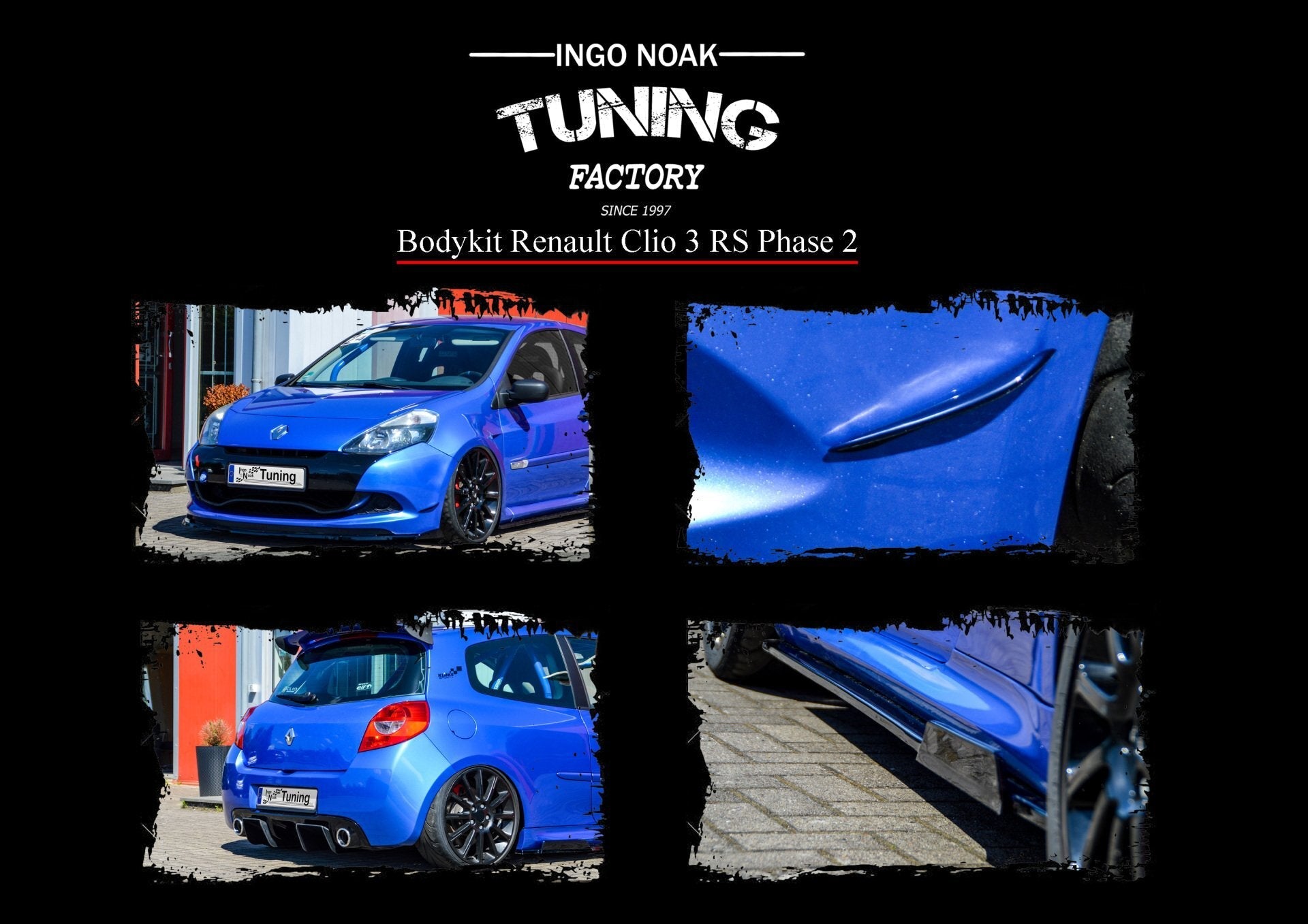 Bodykit passend für Renault Clio 3 RS Phase 2