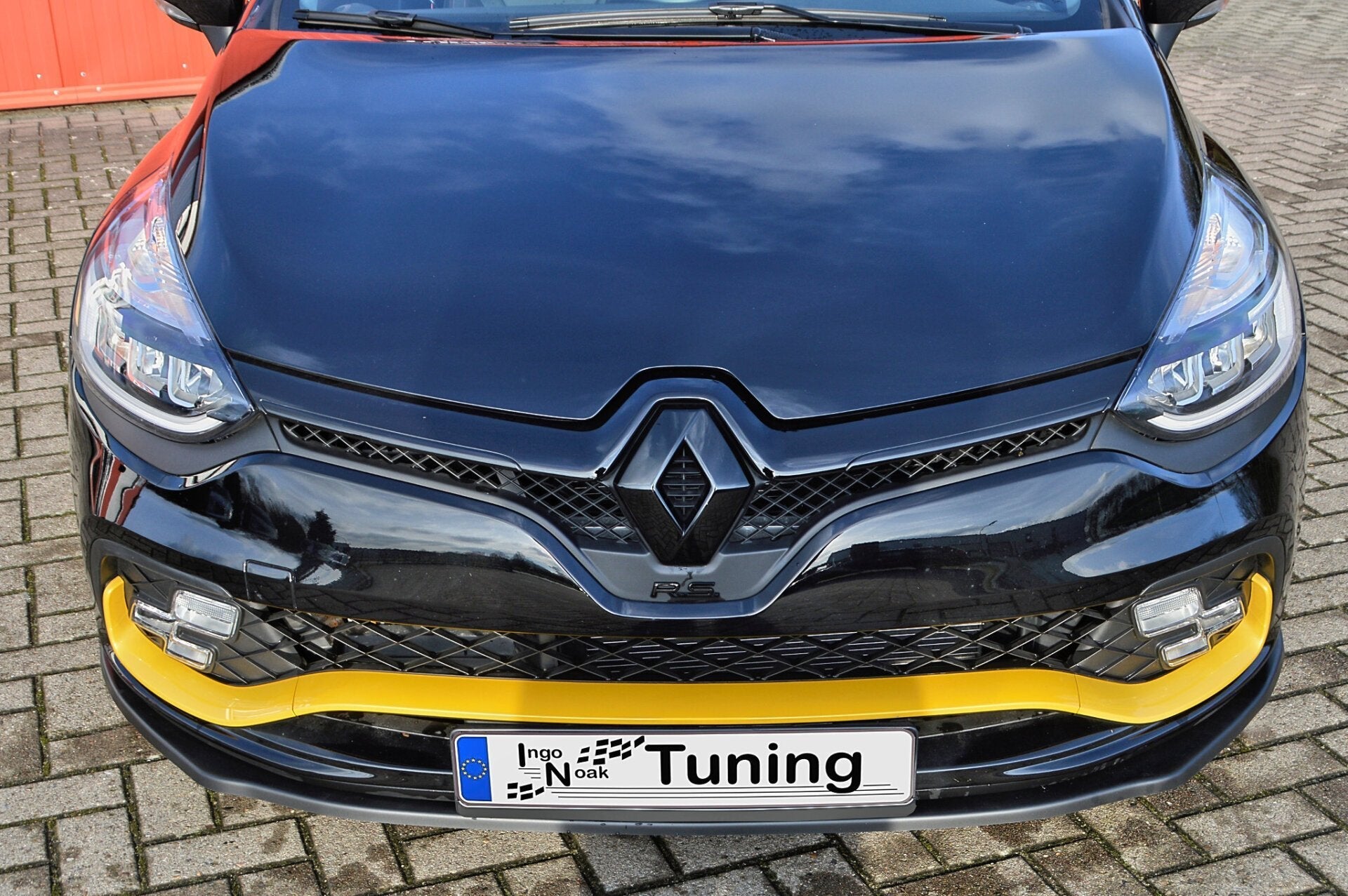 Frontspoiler Cuplippe Spoilerschwert passend für Renault Clio 4 RS