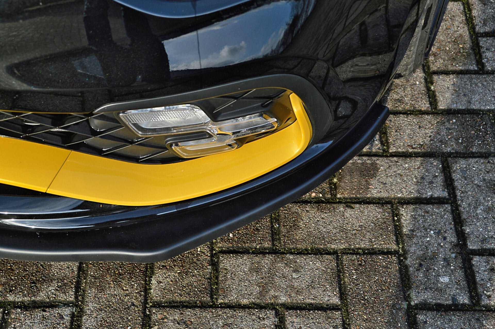 Frontspoiler Cuplippe Spoilerschwert passend für Renault Clio 4 RS
