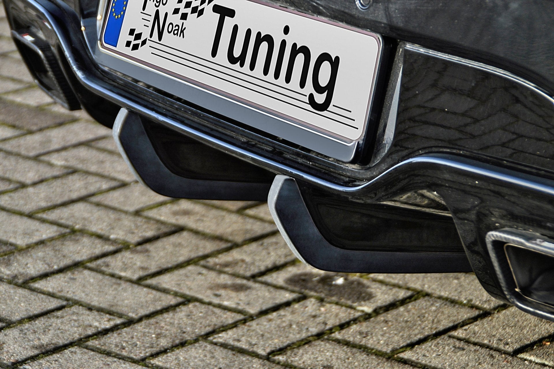 Gefräßte Finnenverlängerung passend für Renault Clio 4 RS