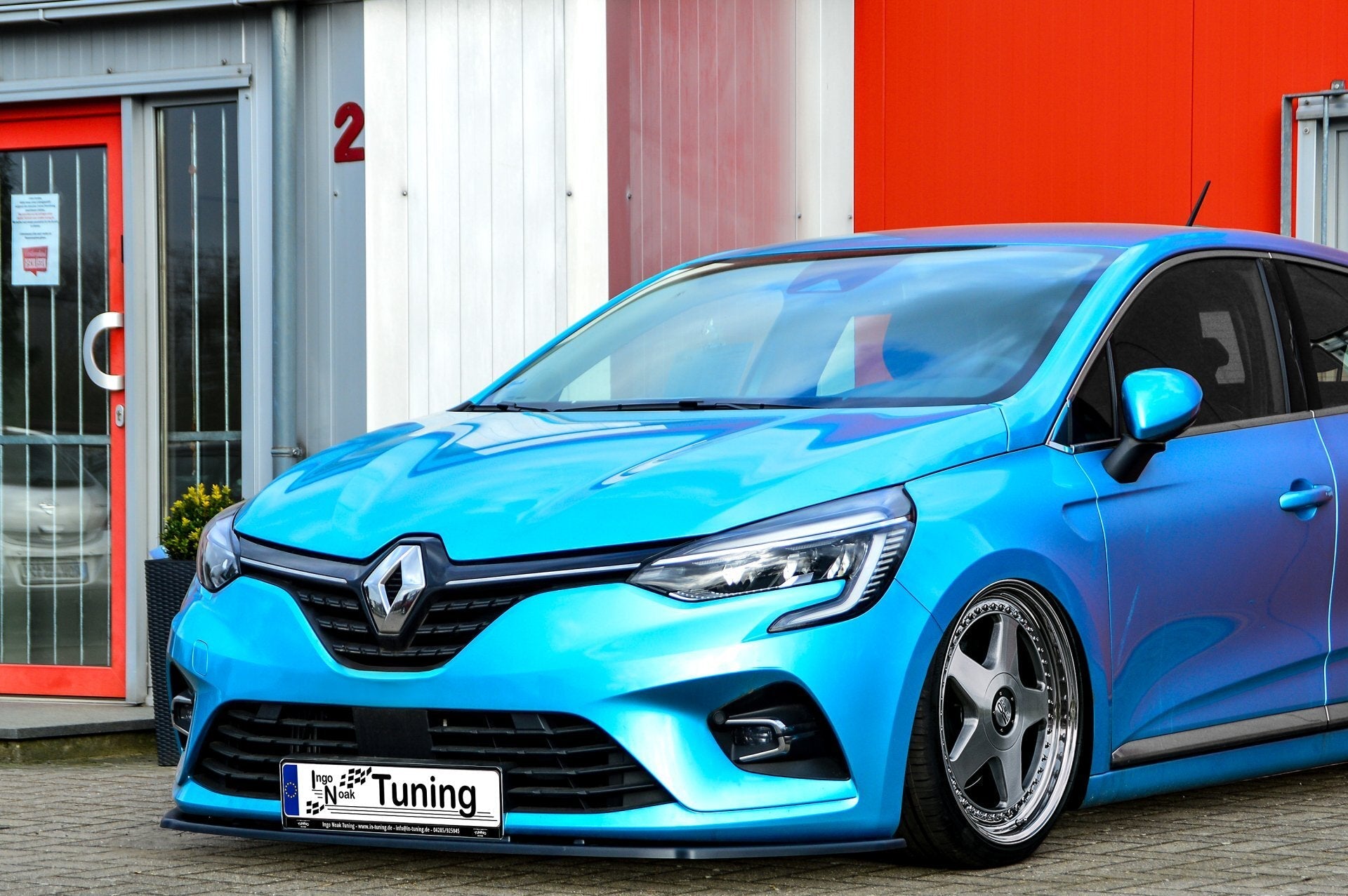 Frontspoiler Cuplippe Spoilerschwert passend für Renault Clio 5