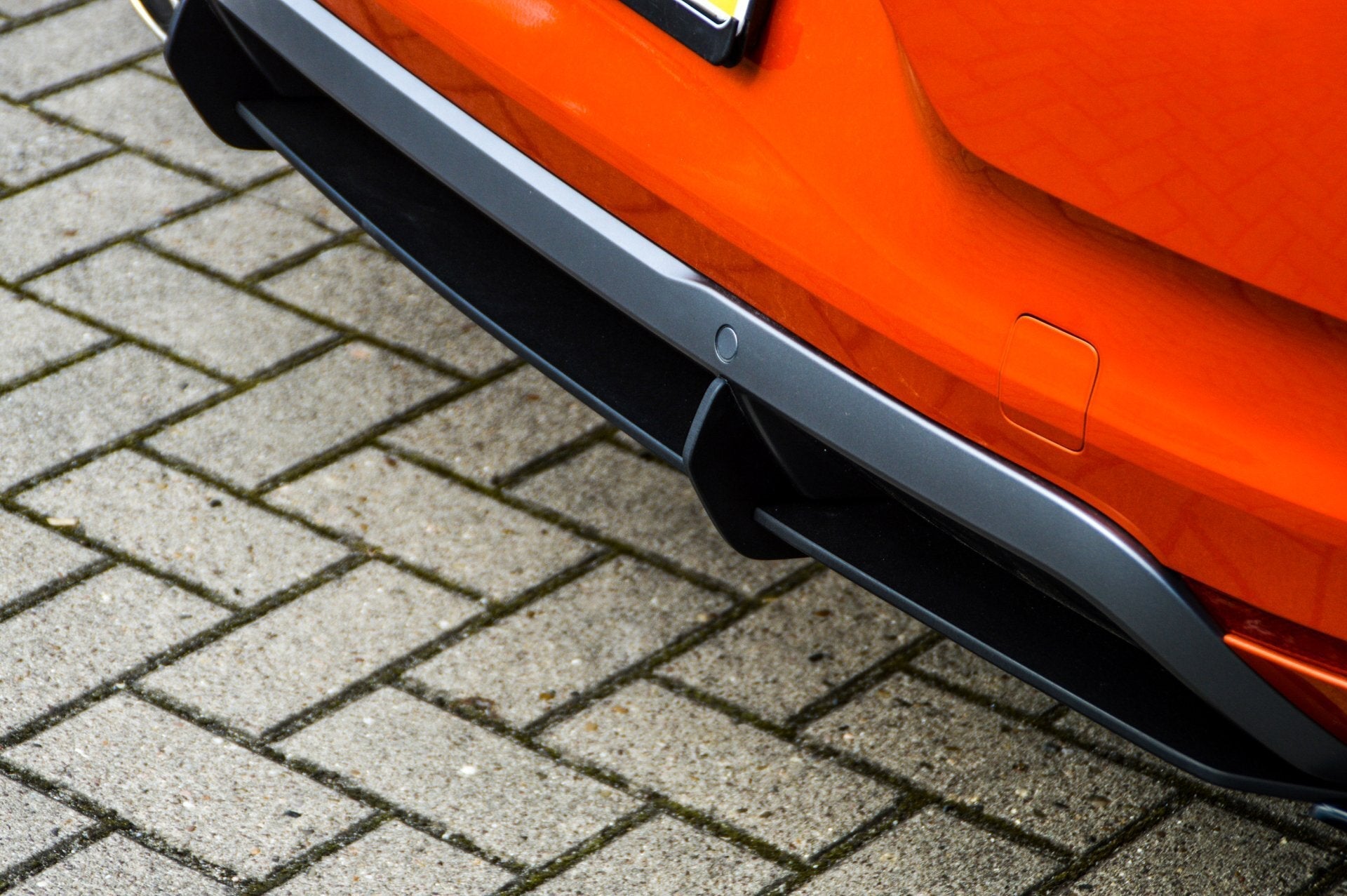 Gefräster Heckansatz passend für Renault Clio 5 R.S.Line