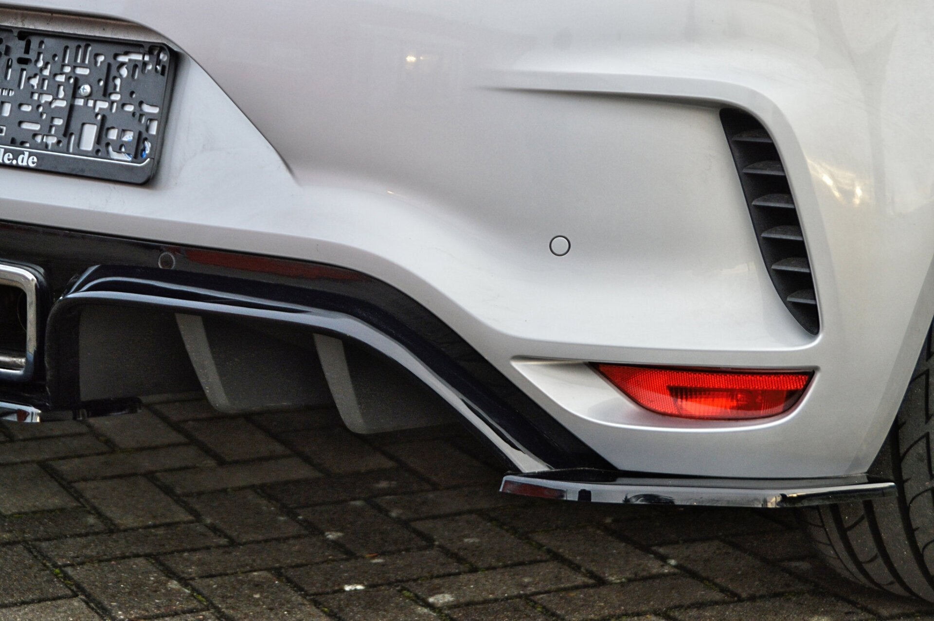 Heckdiffusor Heckansatz 5.tlg passend für Renault Megane 4 RS Facelift