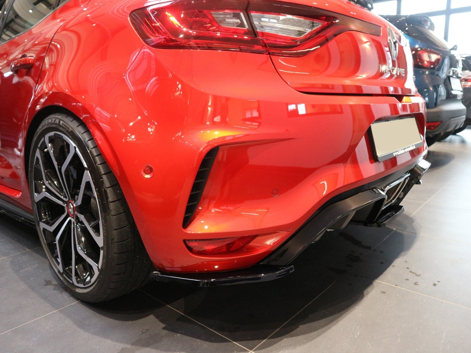 Heckdiffusor Heckansatz 5.tlg passend für Renault Megane 4 RS Facelift