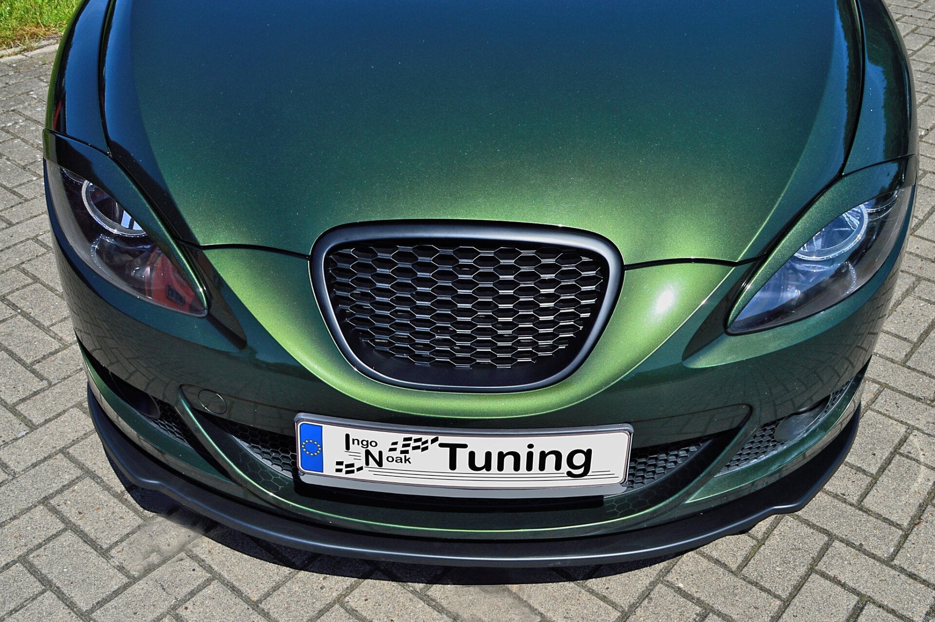 Cuplippe Frontspoilerlippe Spoilerschwert passend für Seat Leon 1P