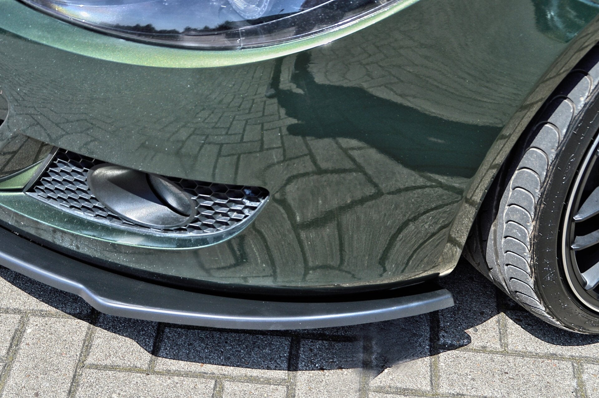 Cuplippe Frontspoilerlippe Spoilerschwert passend für Seat Leon 1P