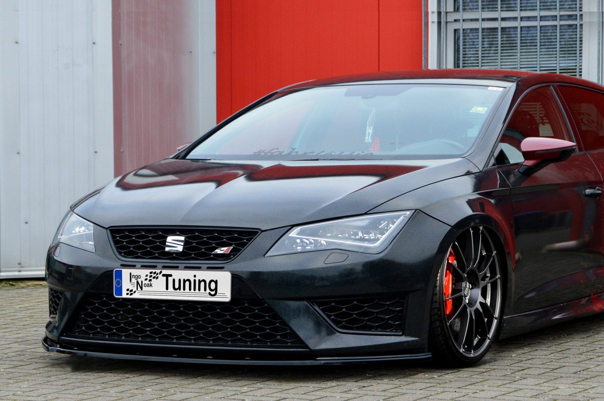 Cup Frontspoilerlippe passend für Seat Leon 5F FR + Cupra Bj. 2012-2016