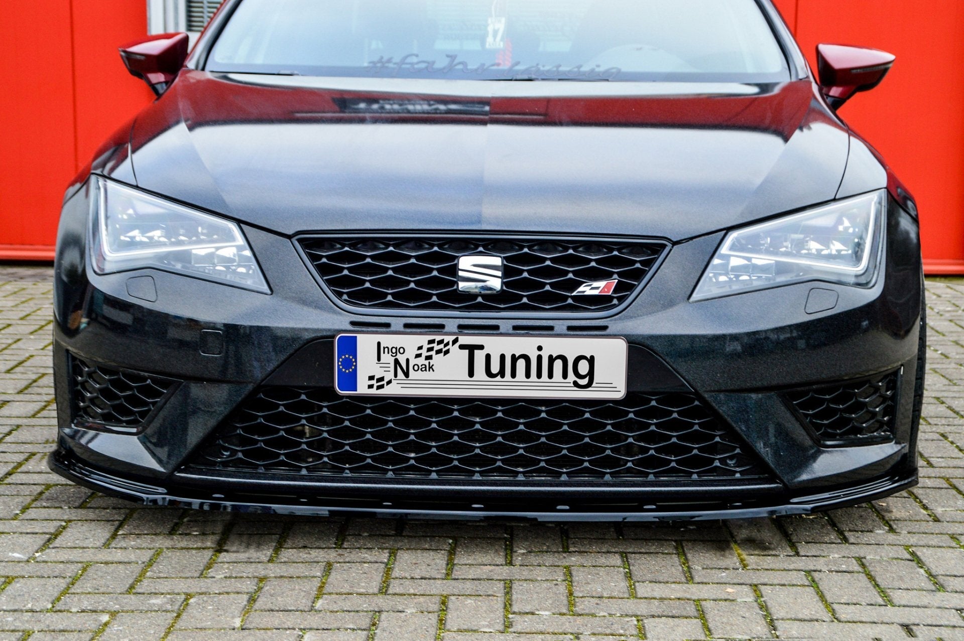 Cup Frontspoilerlippe passend für Seat Leon 5F FR + Cupra Bj. 2012-2016