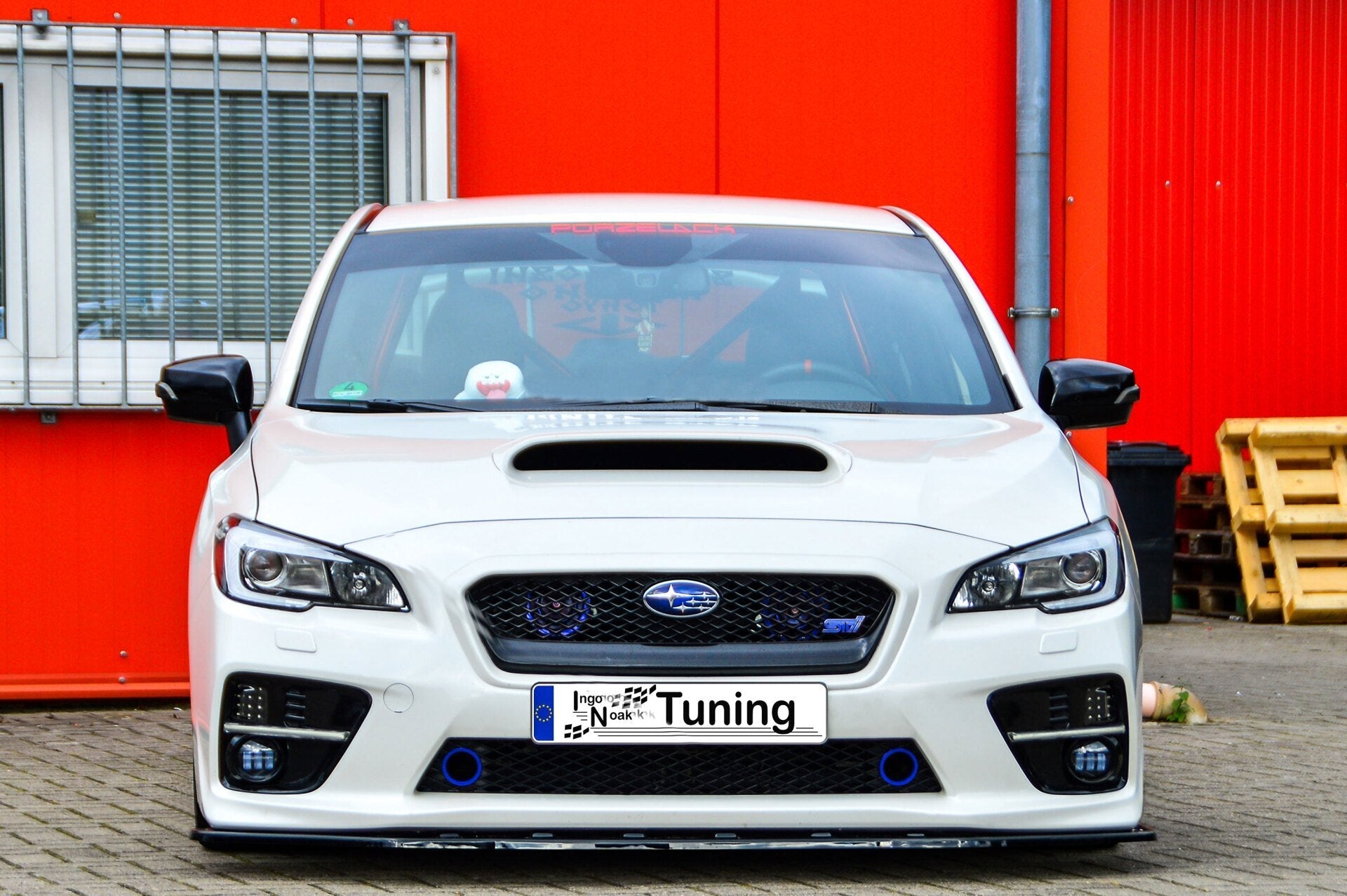 Cup Frontspoilerlippe passend für Subaru Impreza WRX STI