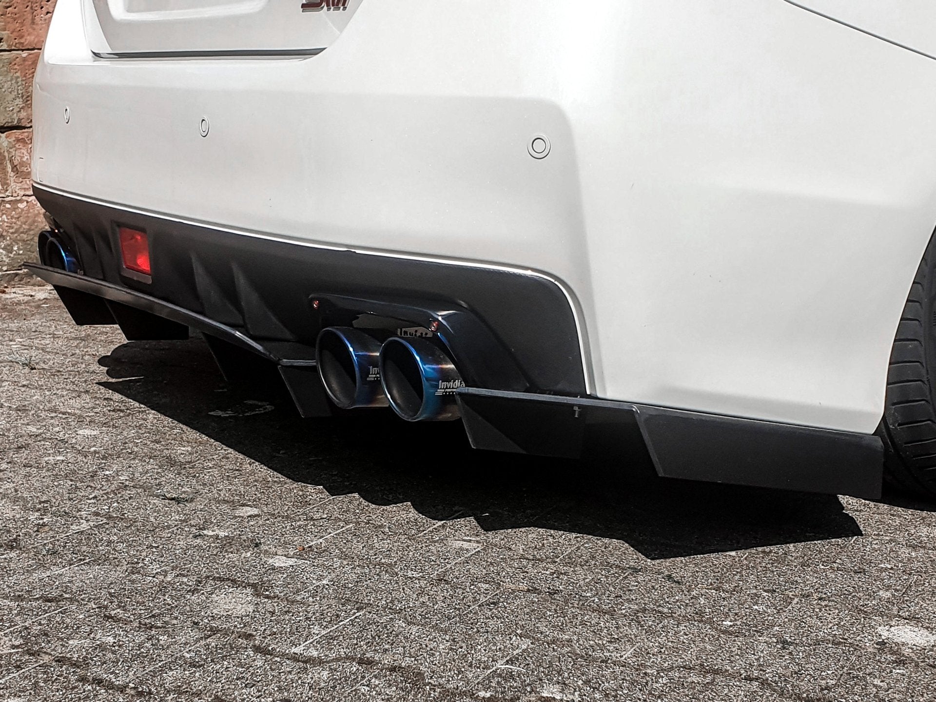 Gefräster Heckansatz passend für Subaru Impreza WRX STI