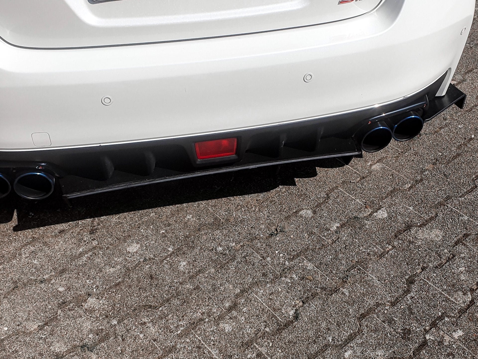 Gefräster Heckansatz passend für Subaru Impreza WRX STI