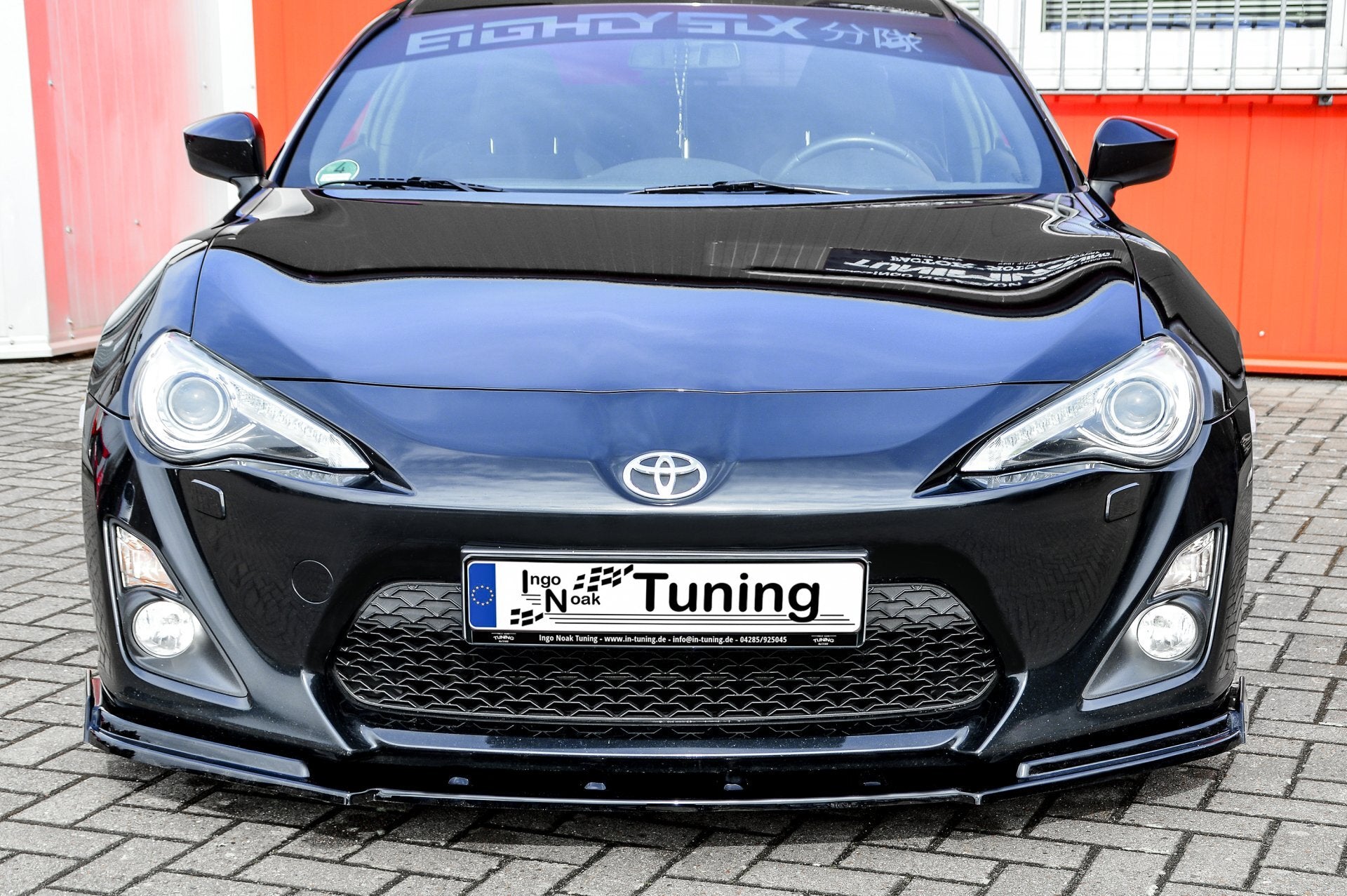 Cup Frontspoilerlippe mit Wing passend für Toyota GT86