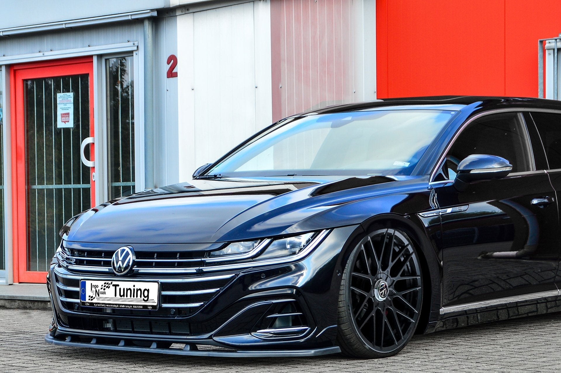 Cup Frontspoilerlippe passend für VW Arteon R-Line inkl-Shooting Break