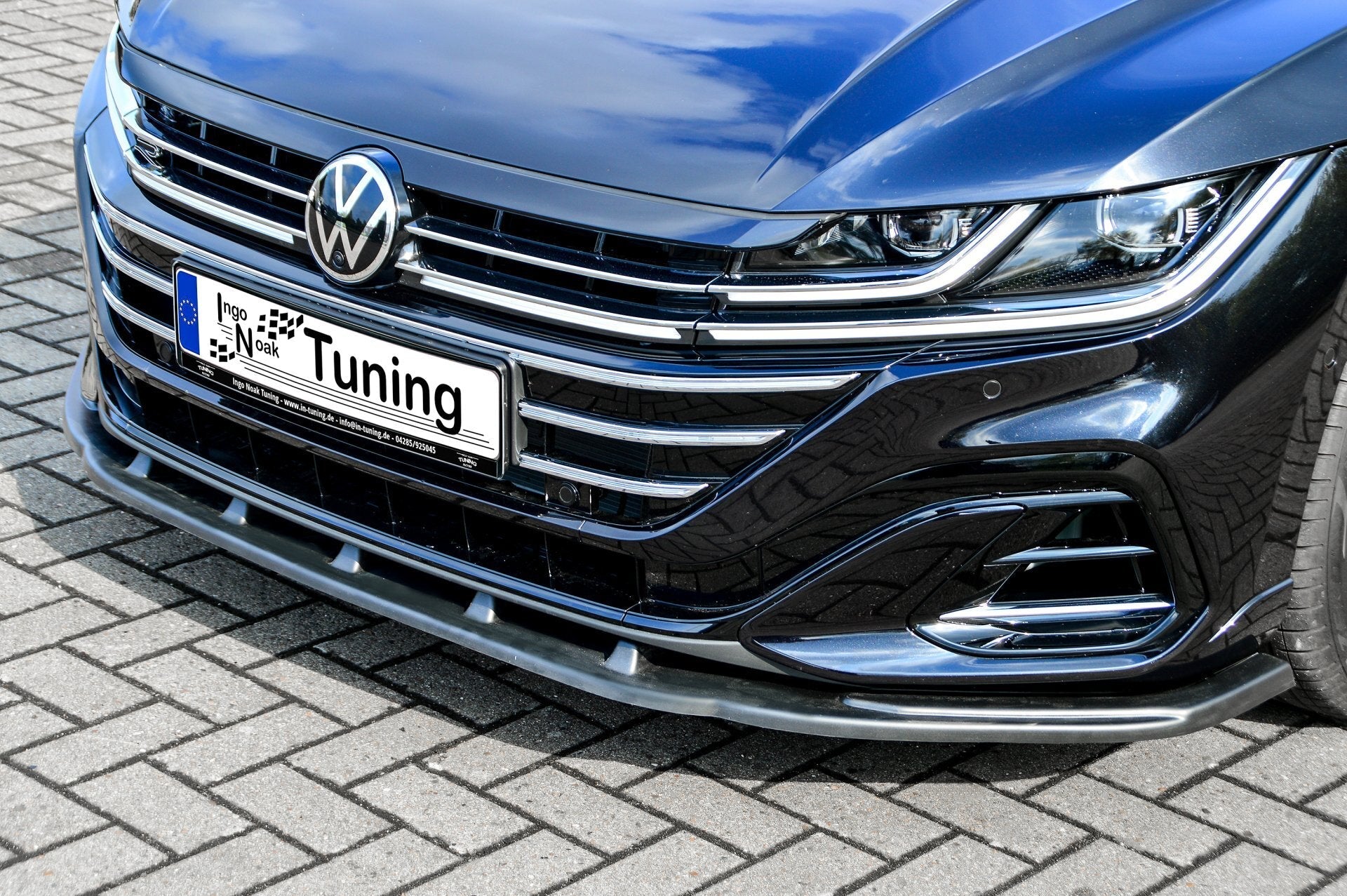 Cup Frontspoilerlippe passend für VW Arteon R-Line inkl-Shooting Break