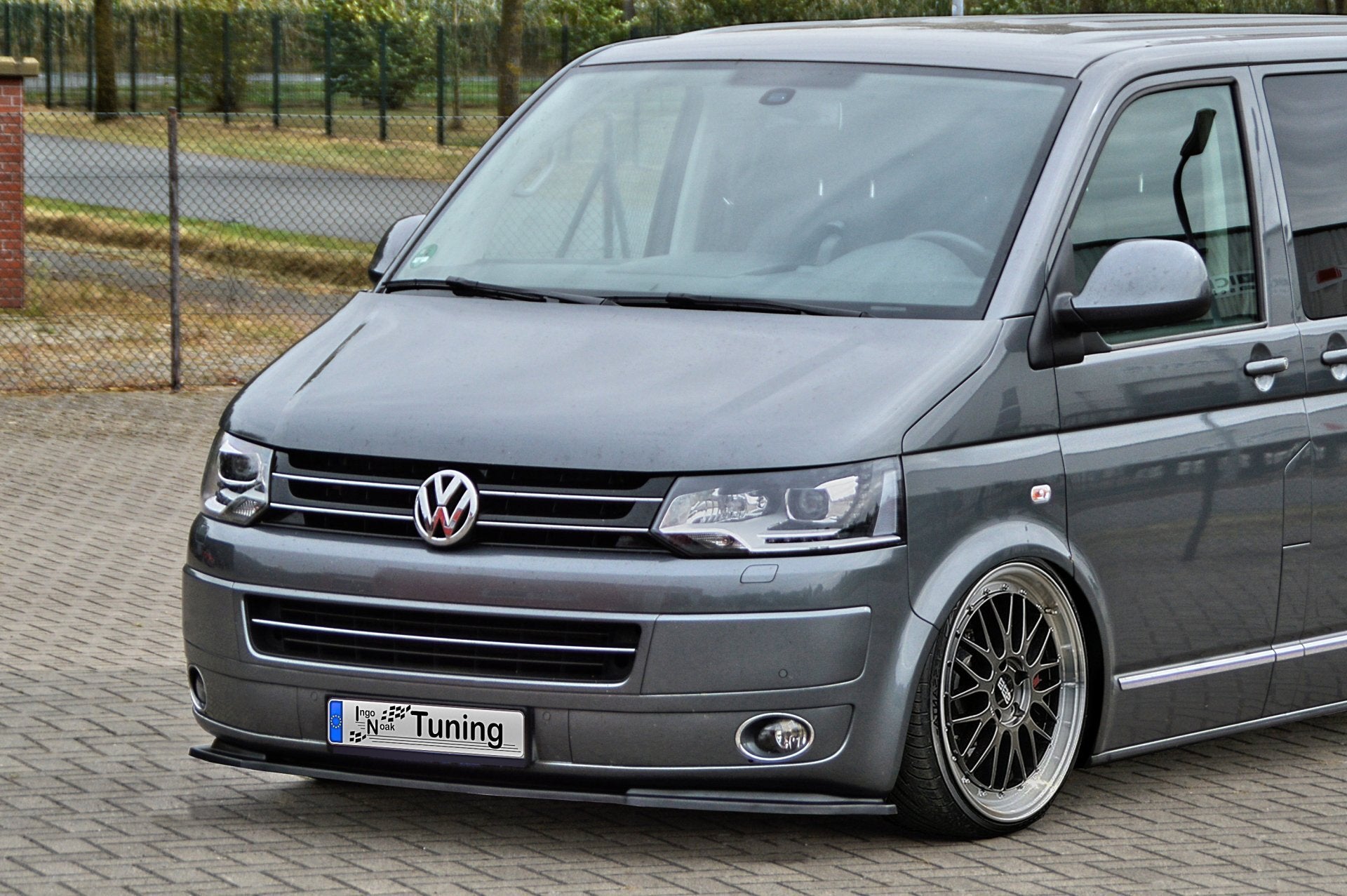 Cup Frontspoilerlippe passend für VW Bus T5 Facelift