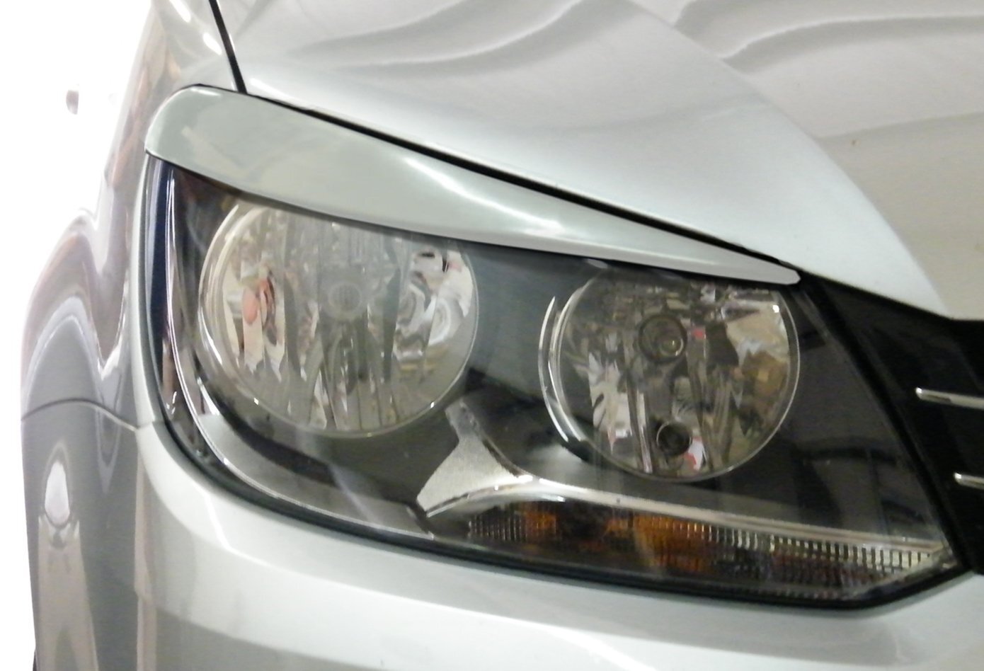 Scheinwerferblendensatz ABS, für Fahrzeuge ohne Xenon Scheinwerfern passend für VW Caddy 2K