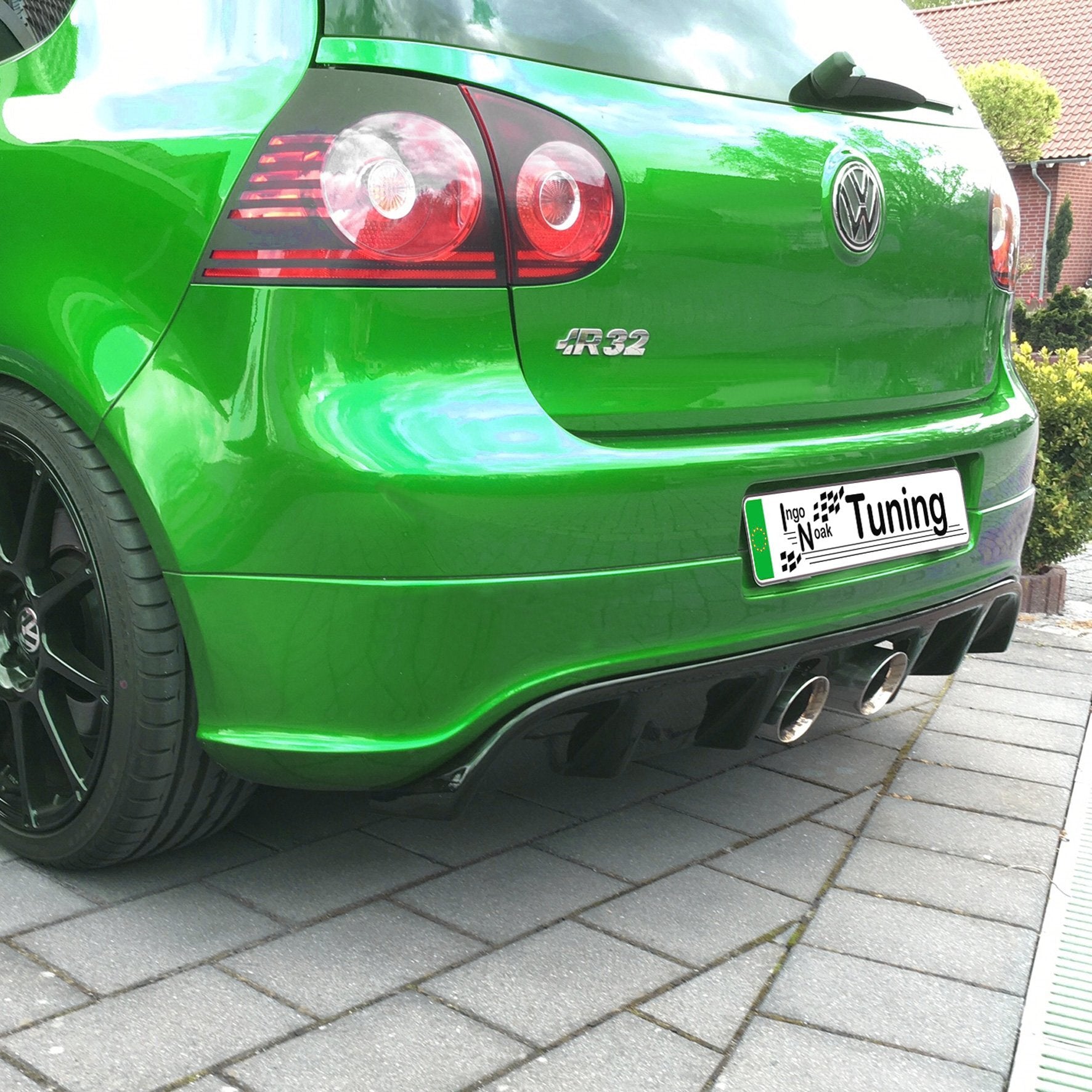 Heckansatz Diffusor passend für VW Golf 5 1K