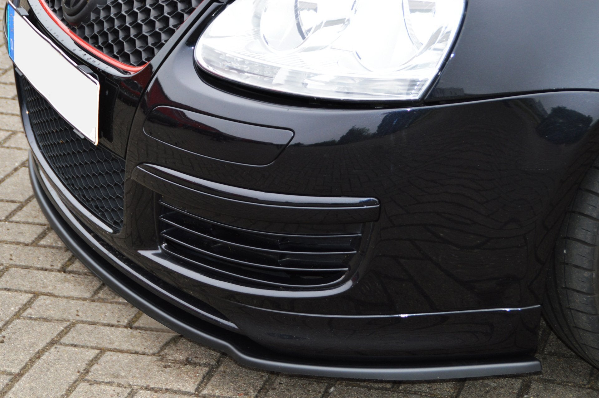 Cup Frontspoilerlippe passend für VW Golf 5 GTI ED.30