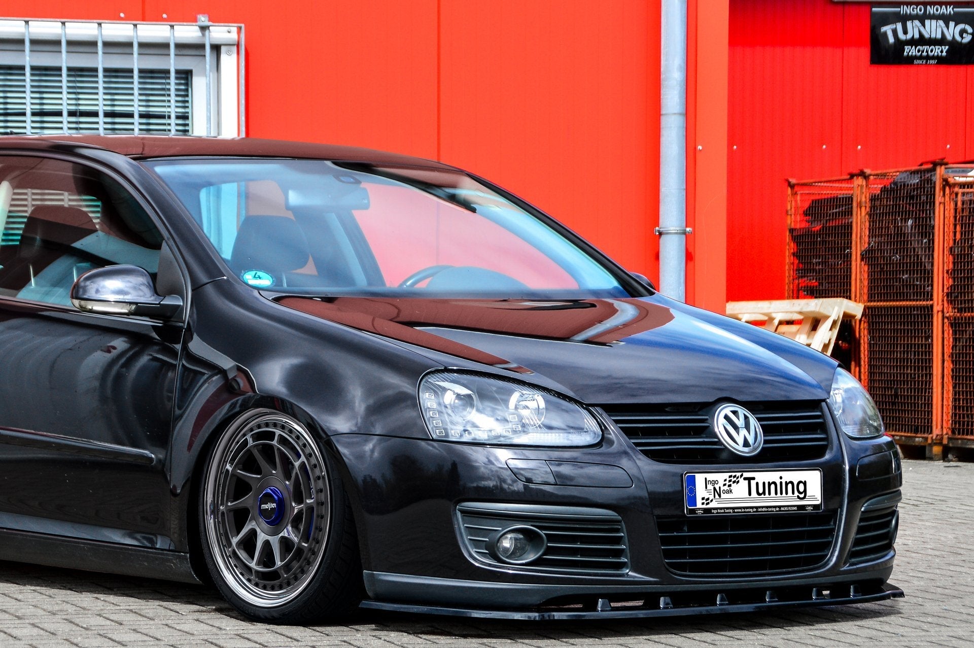 Cup Frontspoilerlippe V.2 passend für VW Golf 5 GTI GT Variant