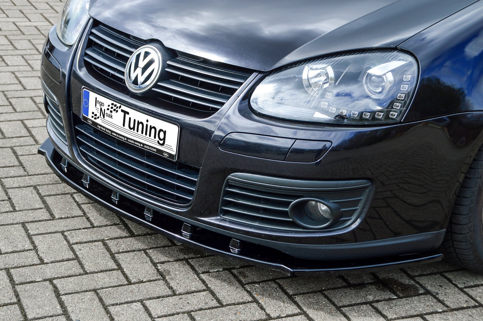 Cup Frontspoilerlippe V.2 passend für VW Golf 5 GTI GT Variant
