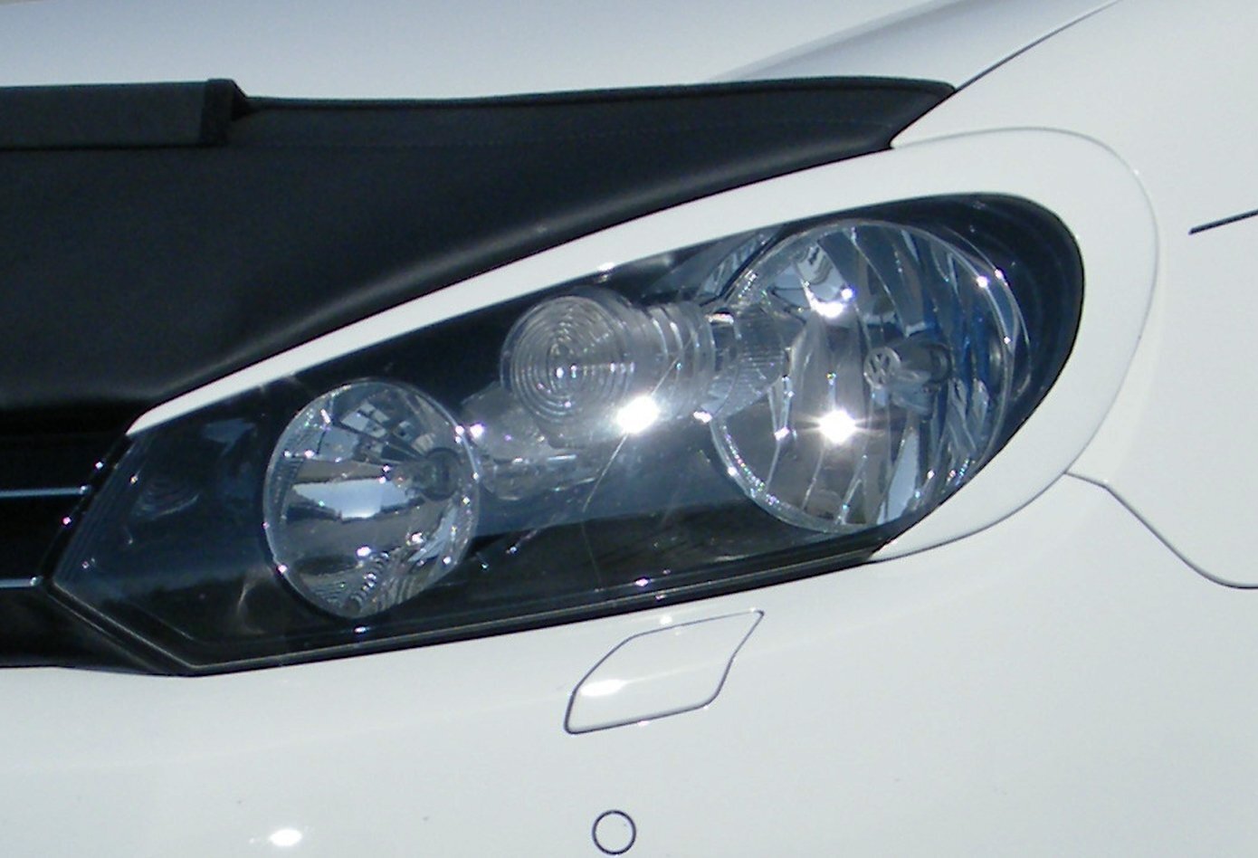 Scheinwerferblendensatz Mask passend für VW Golf 6 1K
