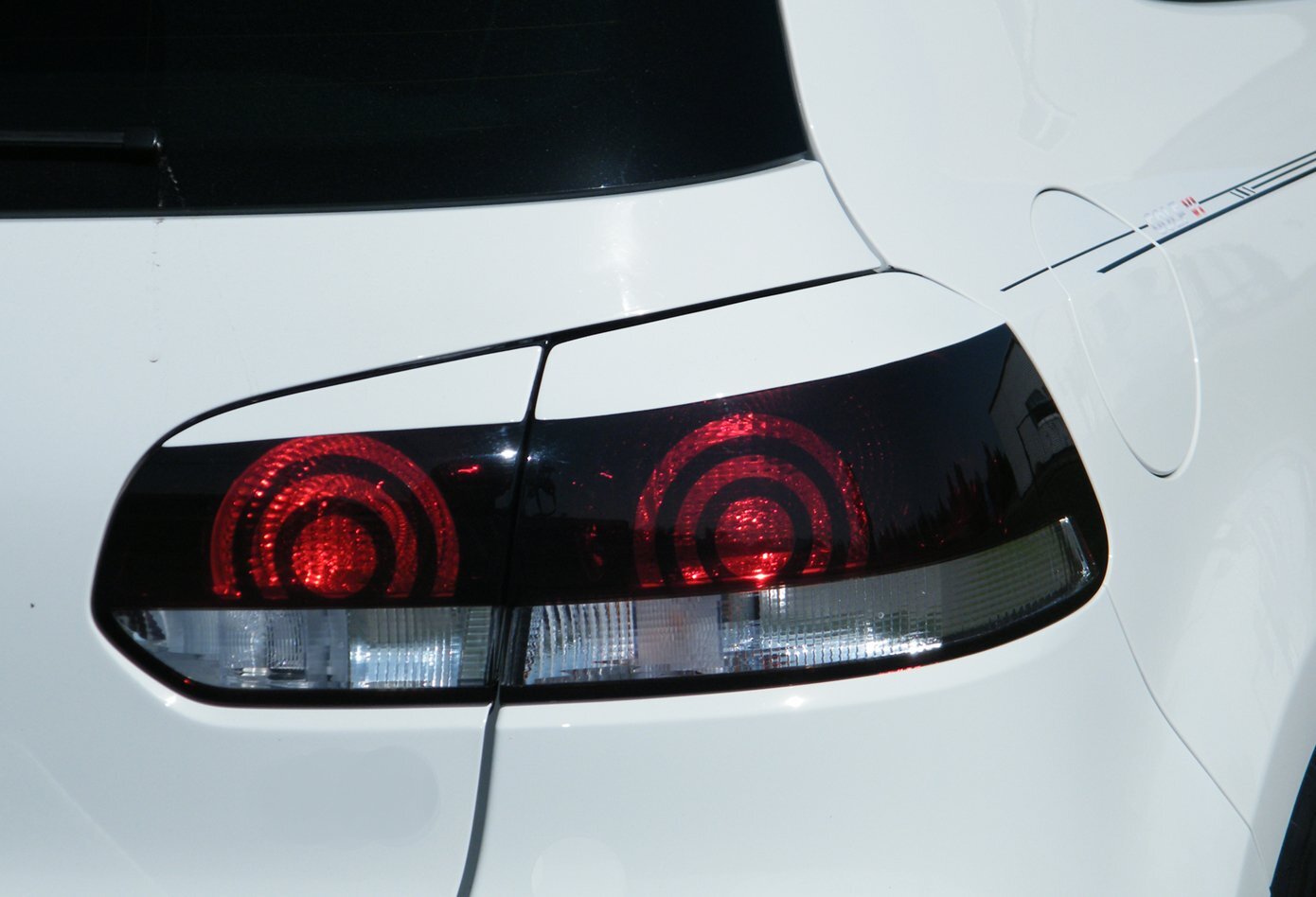 Heckleuchtenblenden Satz passend für VW Golf 6 1K