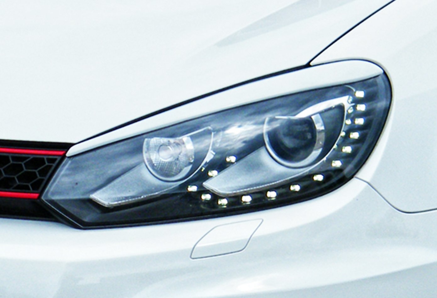 Scheinwerferblendensatz passend für VW Golf 6 1K