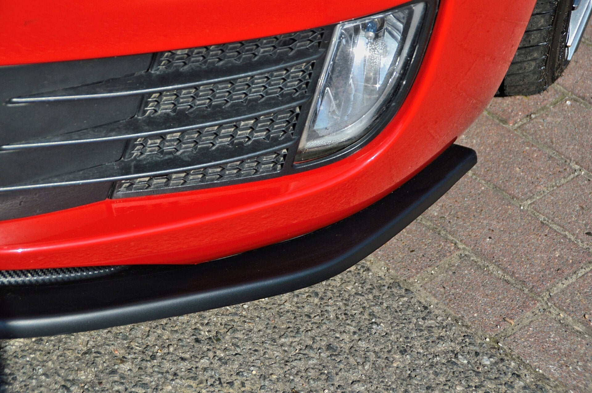 Cup Frontspoilerlippe passend für VW Golf 6 GTI+GTD 1K