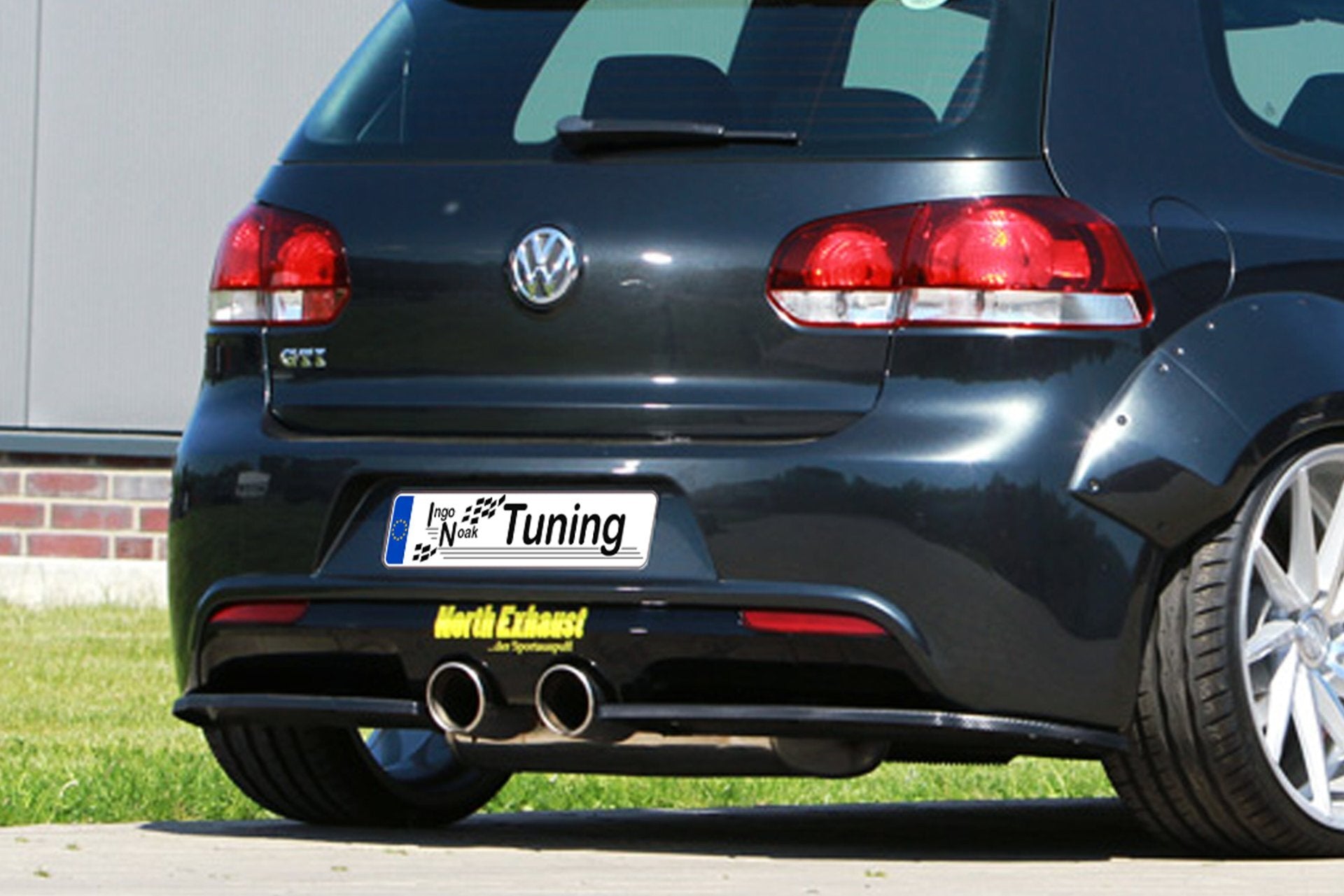 Heckansatz 2 tlg. passend für VW Golf 6R 1K