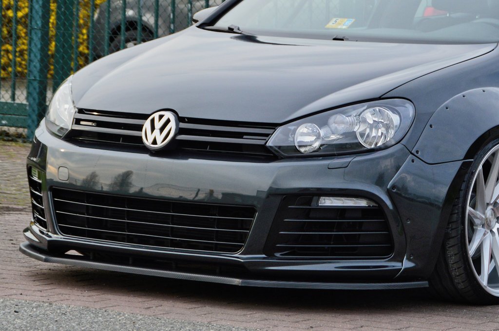 Cup Frontspoilerlippe passend für VW Golf 6R 1K