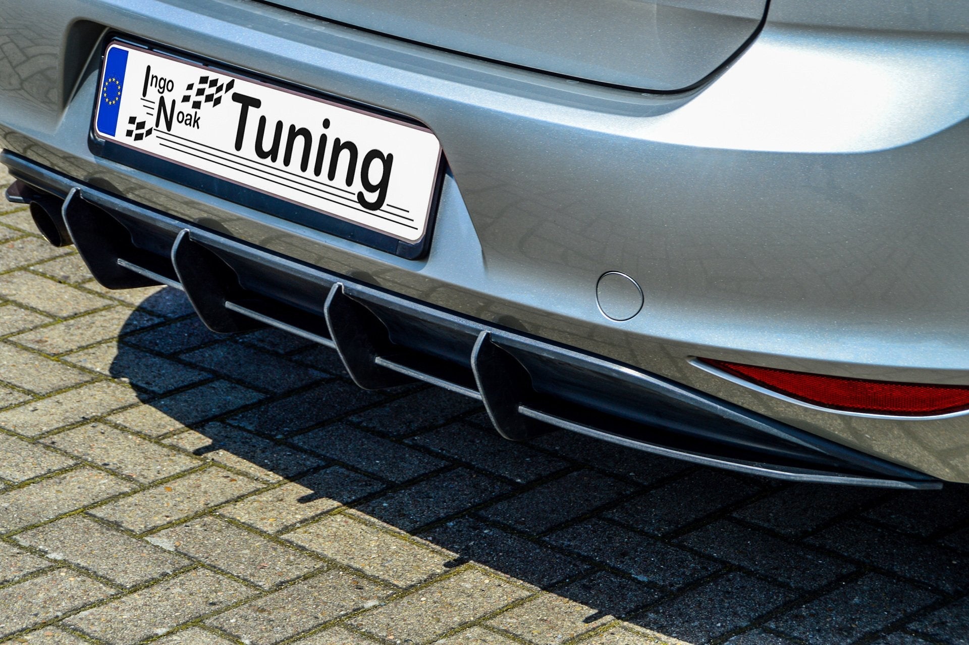 Racing Heckansatz Diffusor passend für VW Golf 7 Standard