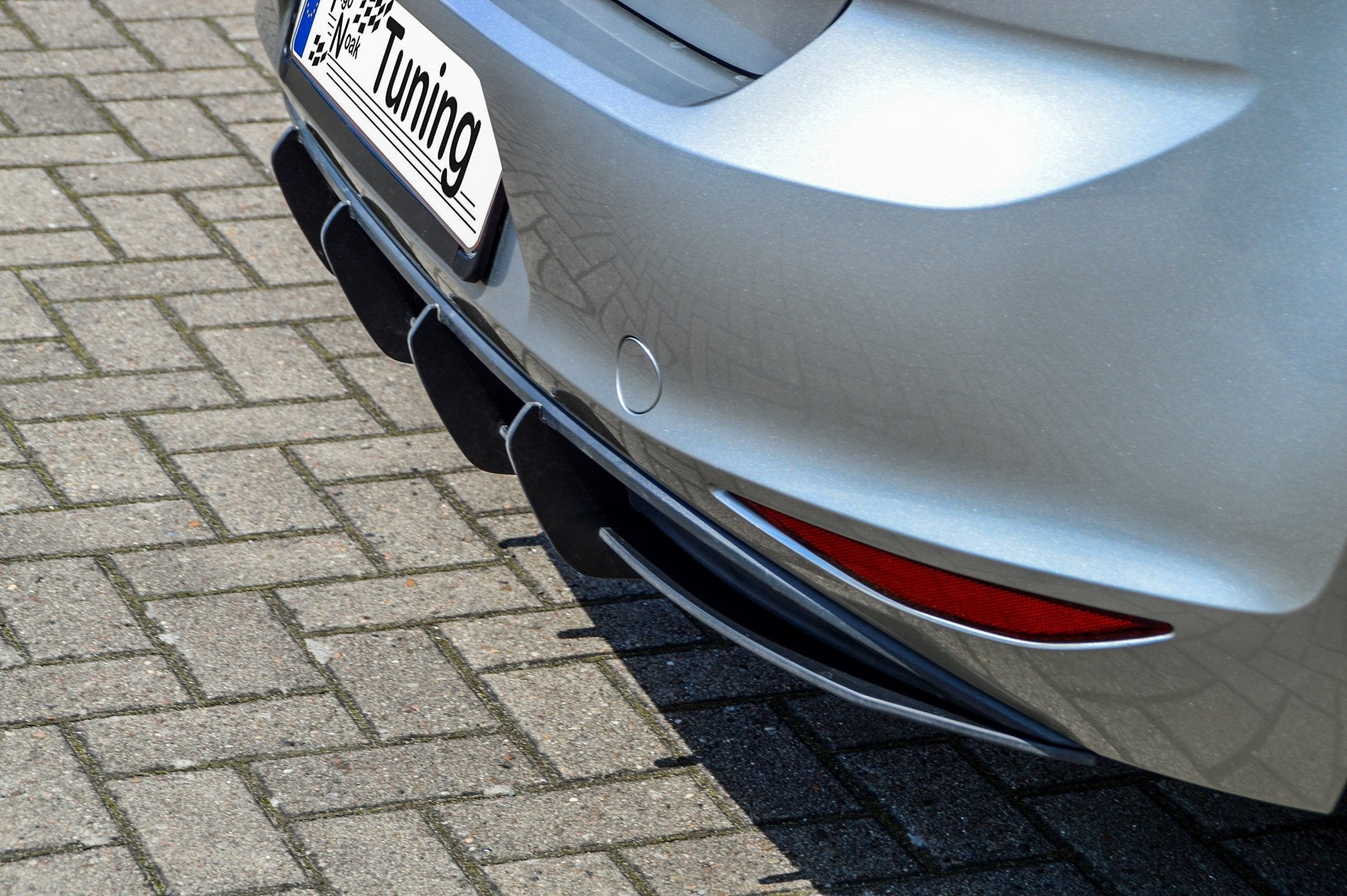 Racing Heckansatz Diffusor passend für VW Golf 7 Standard