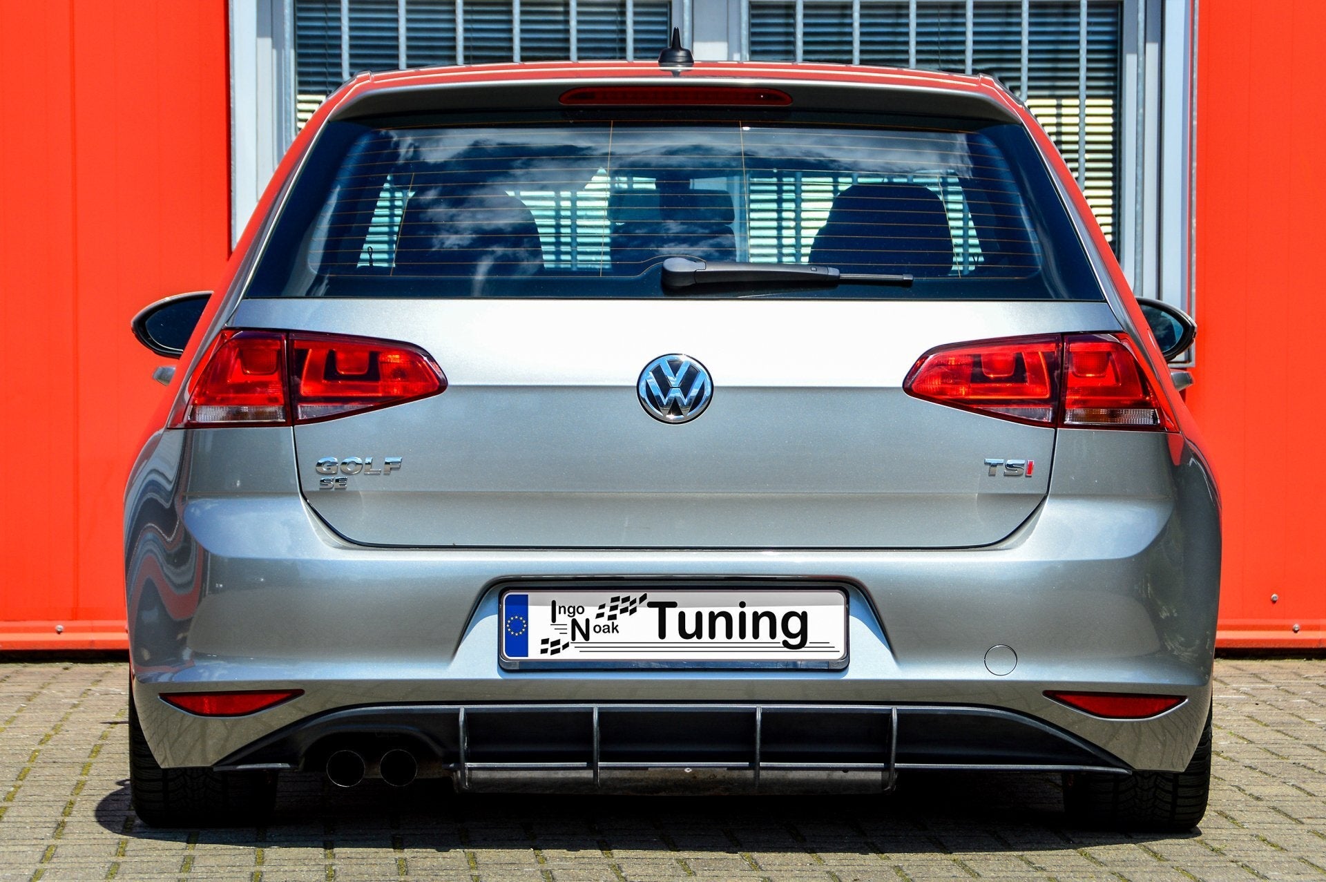 Racing Heckansatz Diffusor passend für VW Golf 7 Standard