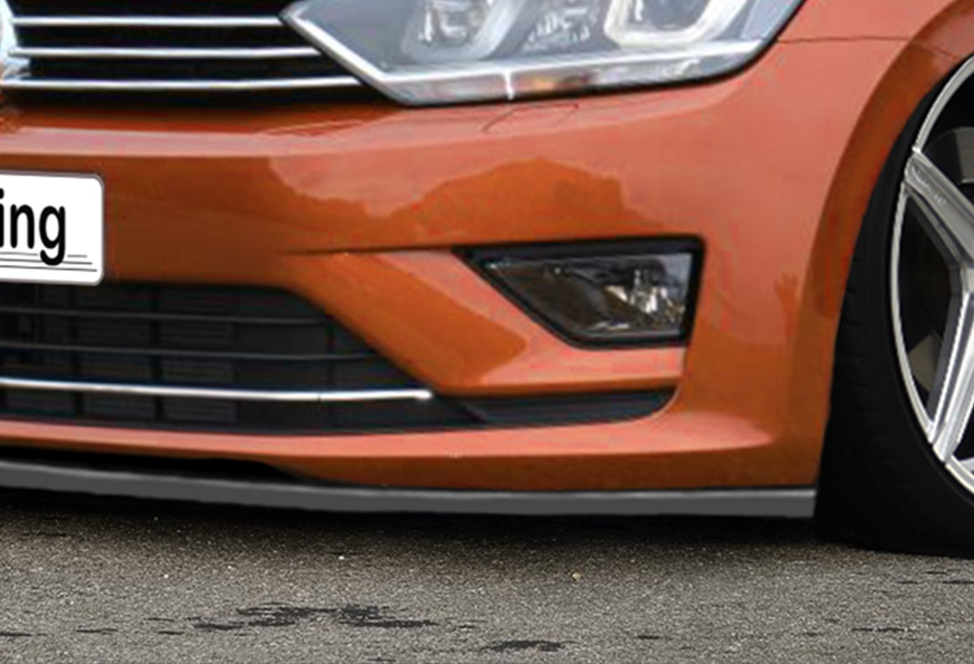 Cup Frontspoilerlippe passend für VW Golf 7 Sportsvan AU