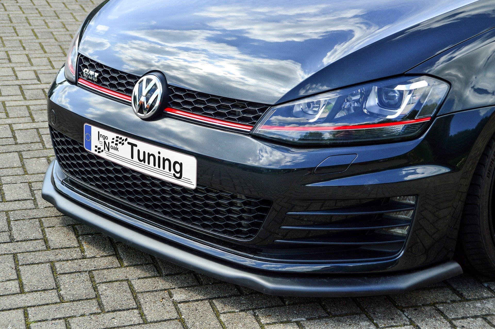 Cup Frontspoilerlippe V.2 passend für VW Golf 7 GTI GTD