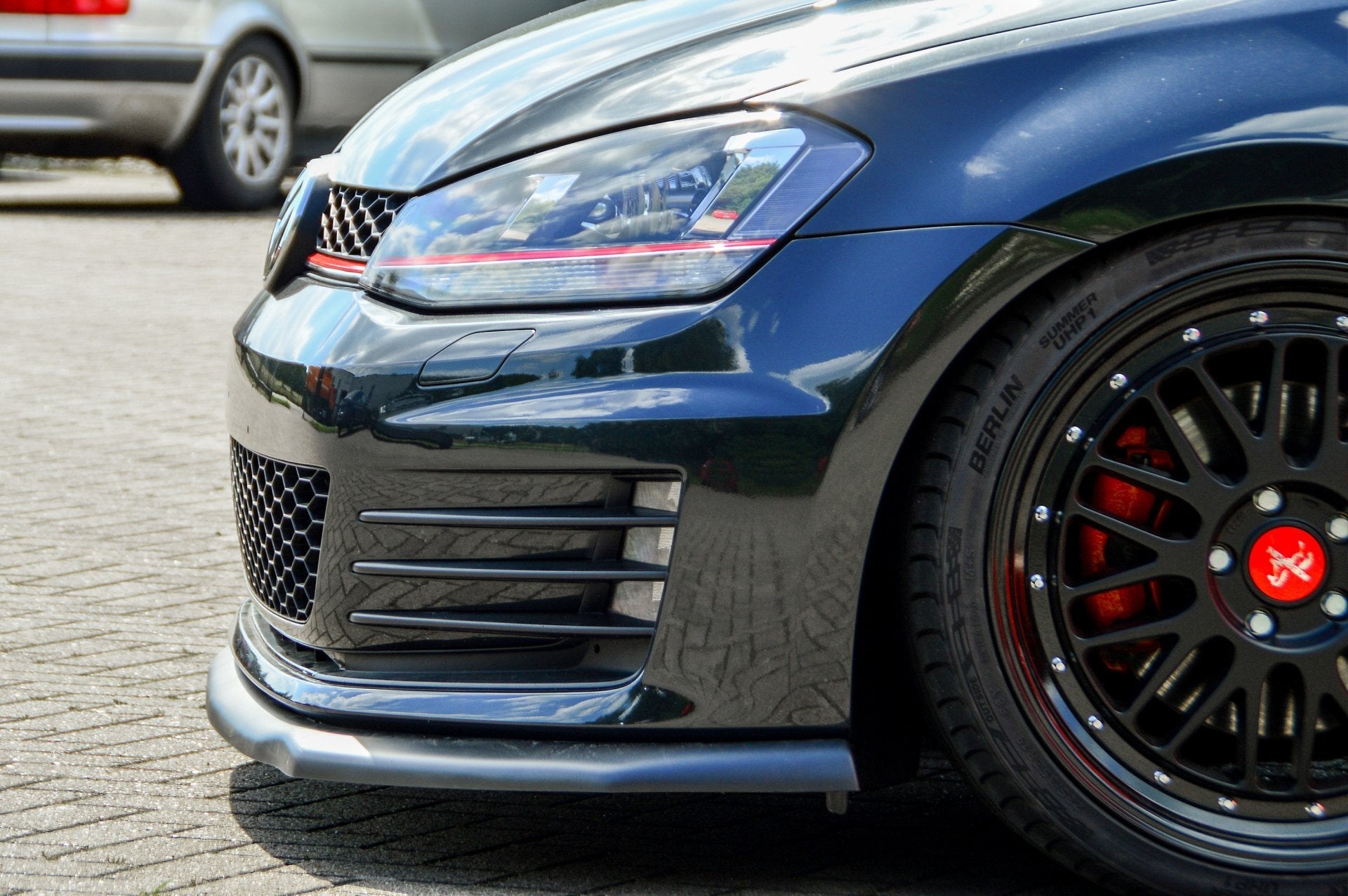 Cup Frontspoilerlippe V.2 passend für VW Golf 7 GTI GTD