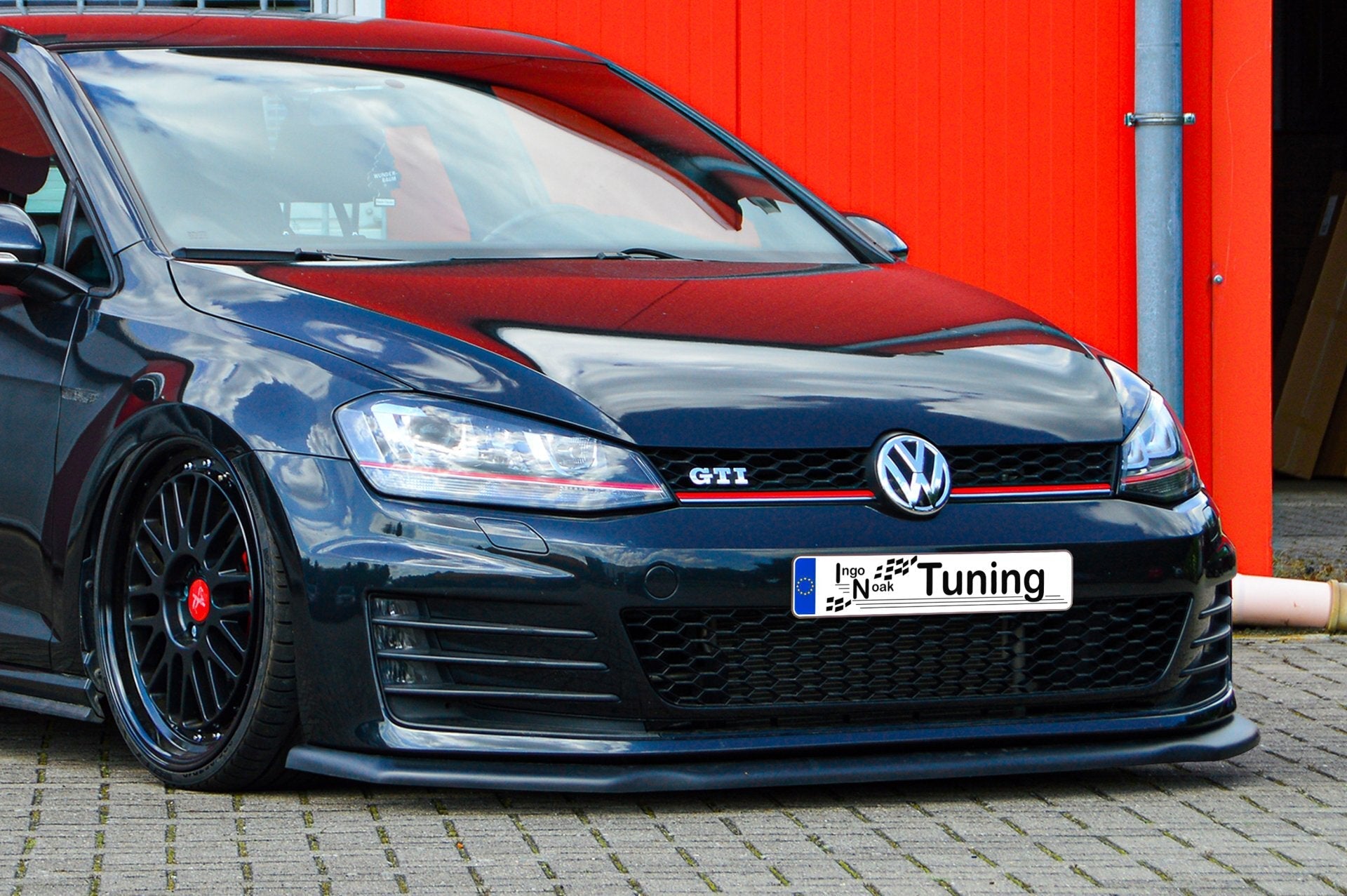 Cup Frontspoilerlippe V.2 passend für VW Golf 7 GTI GTD