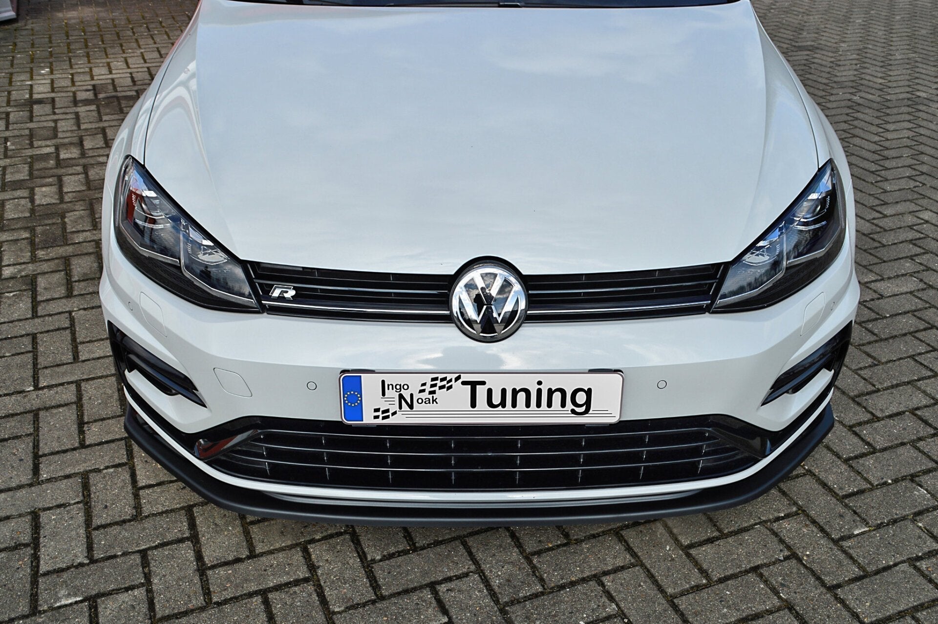 Spoilerschwert Frontspoiler passend für VW Golf 7 R+ R-Line Facelift