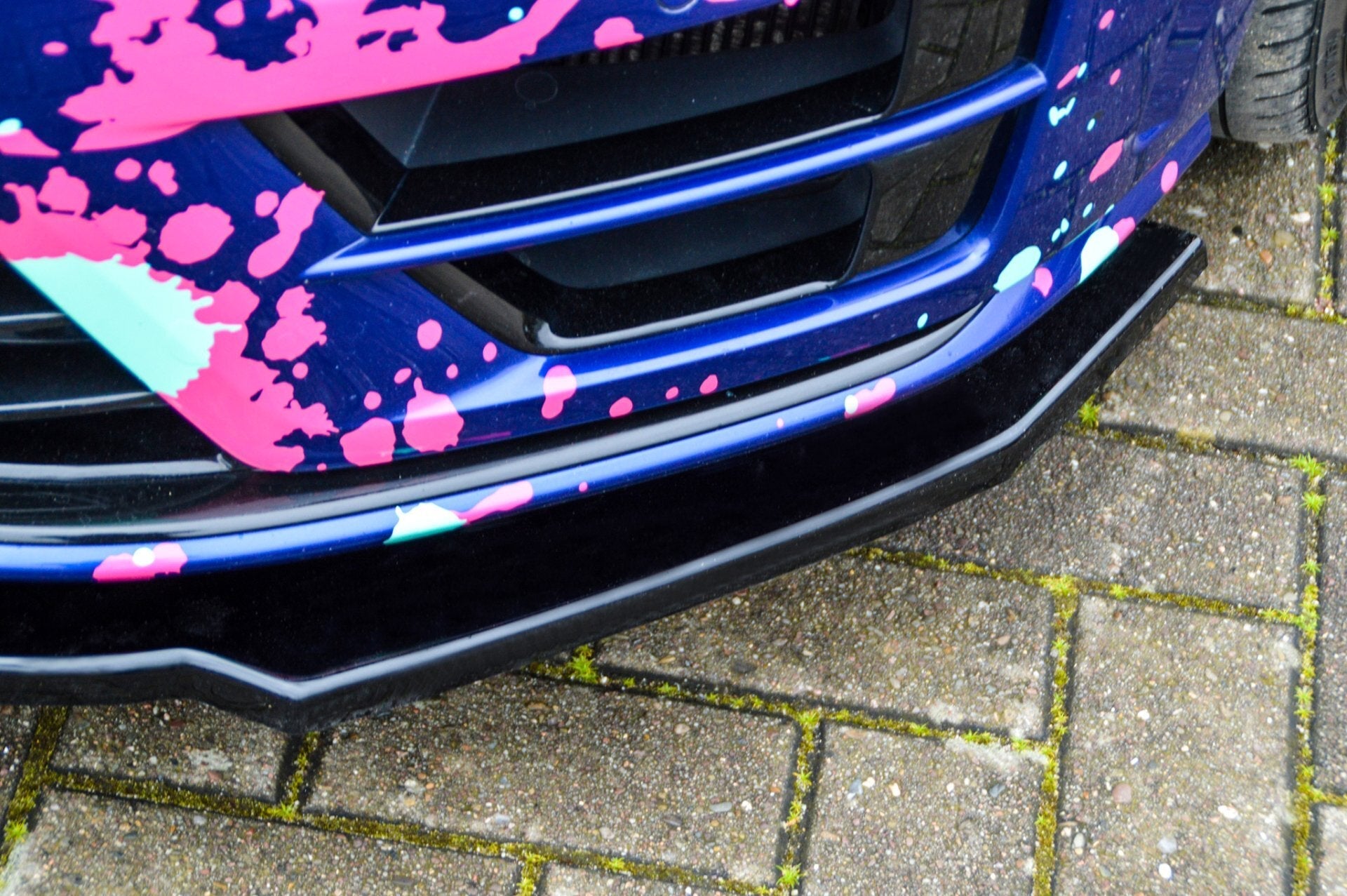 Cup Frontspoilerlippe passend für VW Golf 7 R+ R-Line AU
