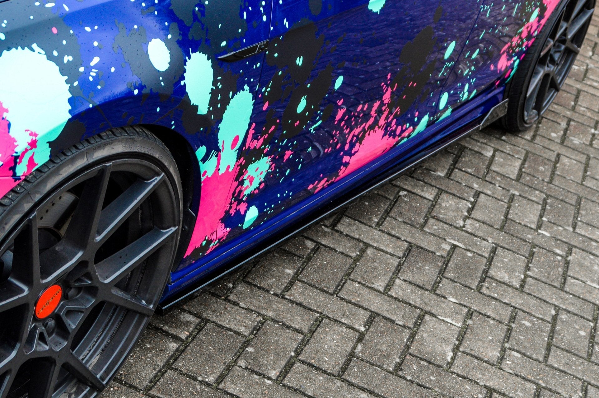 Seitenschweller im Cup 3 Look passend für VW Golf 7R + R-Line