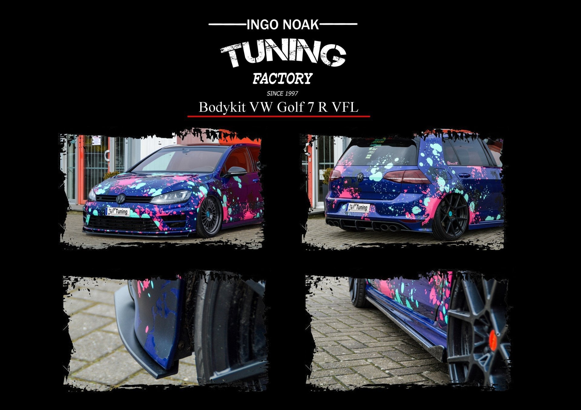 Bodykit passend für VW Golf 7 R Vorfacelift