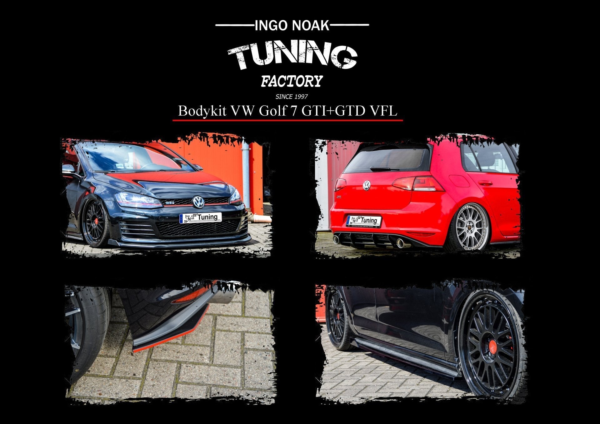V.2 Bodykit passend für VW Golf 7 GTI