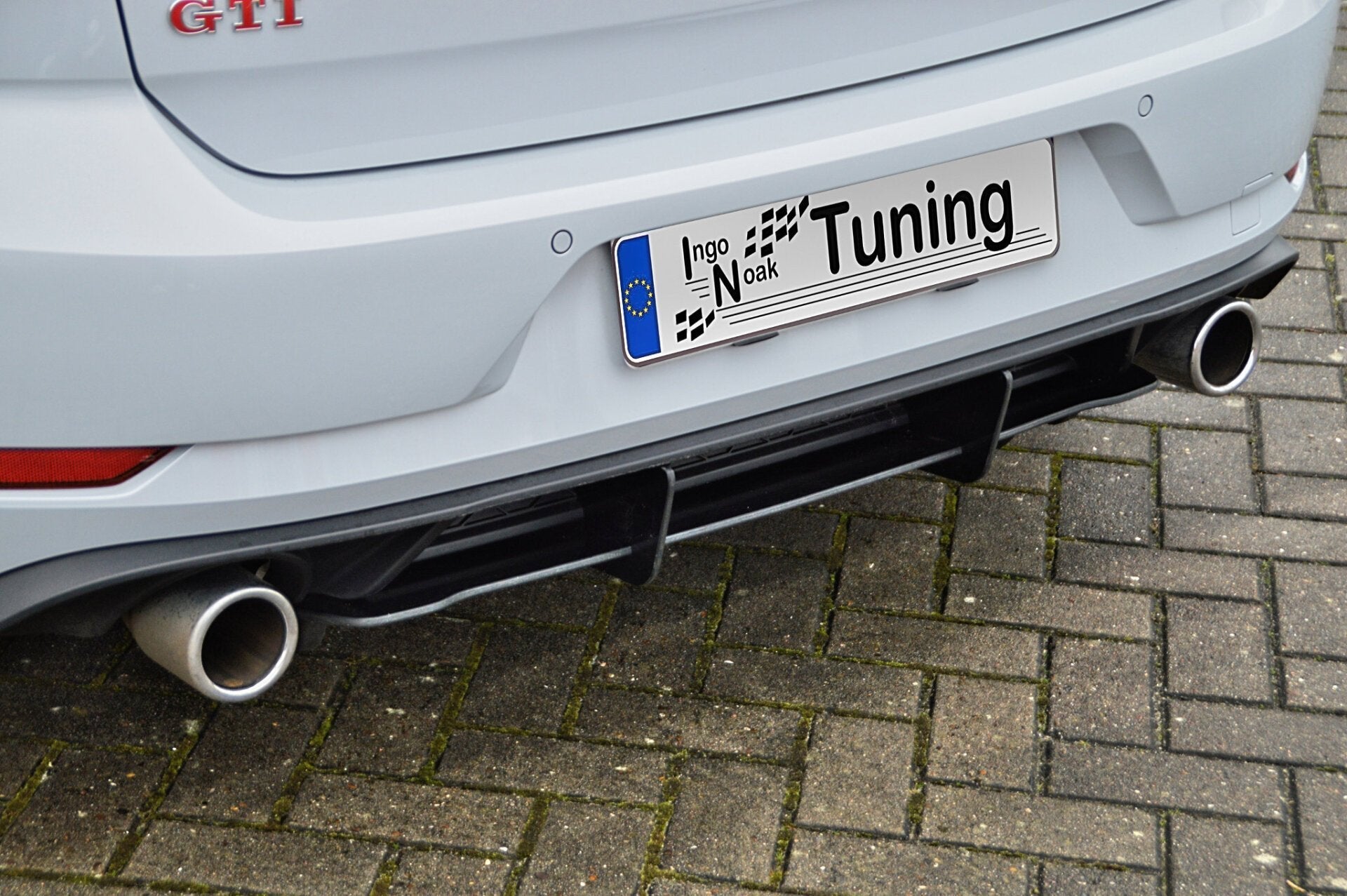 Heckansatz Diffusor passend für VW Golf 7 GTI + Performance Facelift